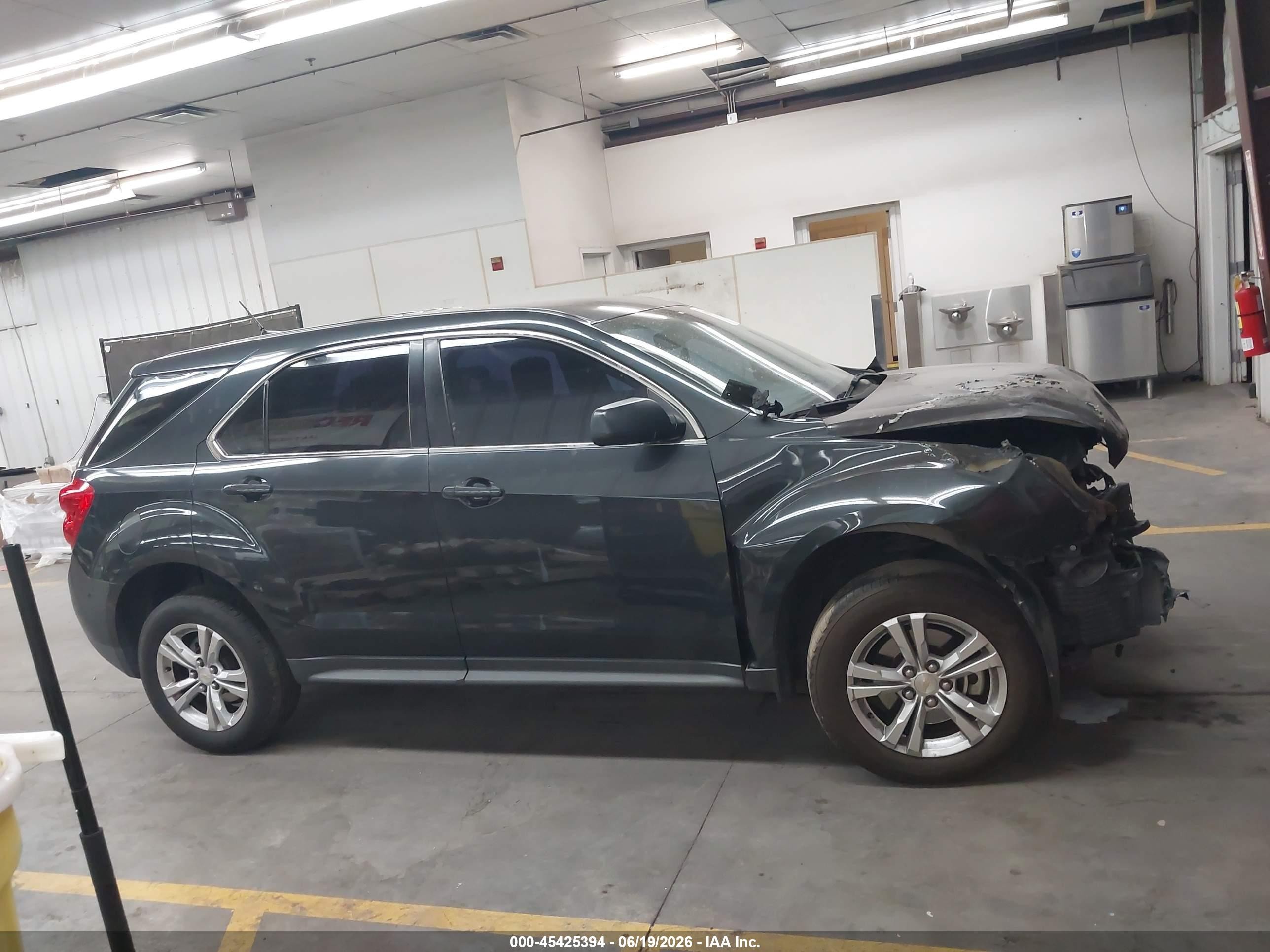 2014 Chevrolet Equinox Ls Black vin: 2GNALAEK7E6122713