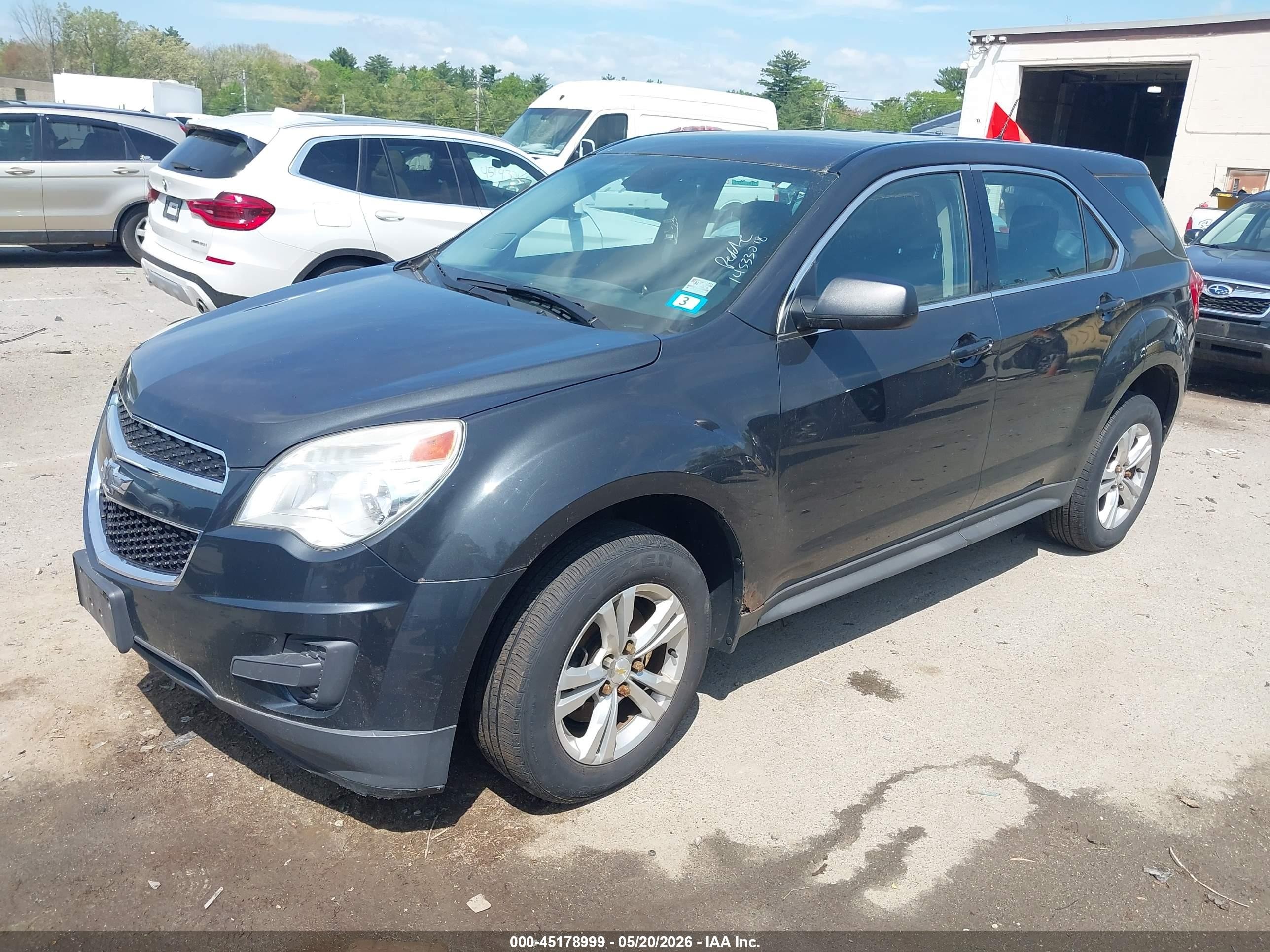 2014 Chevrolet Equinox Ls Gray vin: 2GNALAEK7E6178974