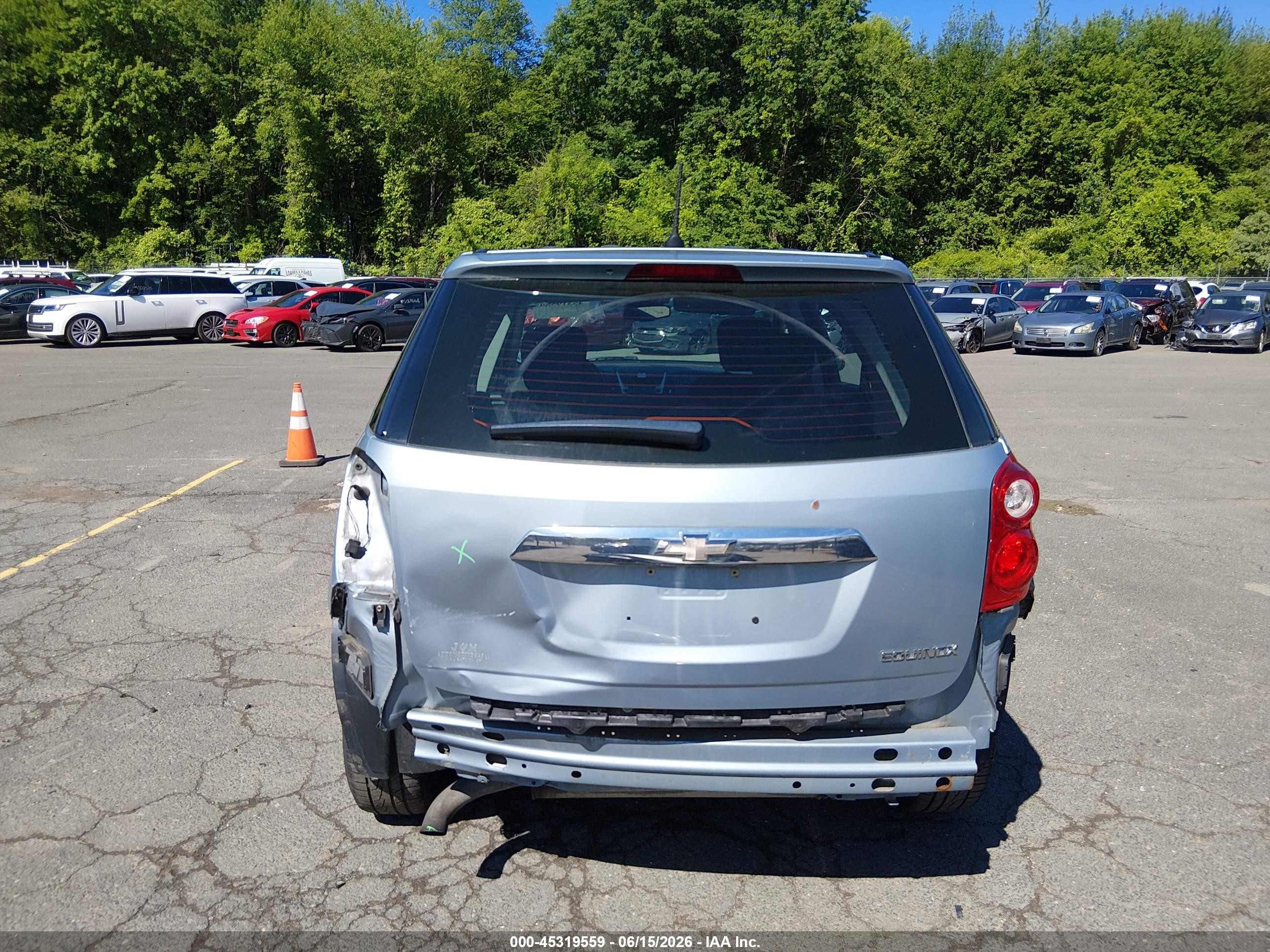 2014 Chevrolet Equinox Ls Light Blue vin: 2GNALAEK7E6358794