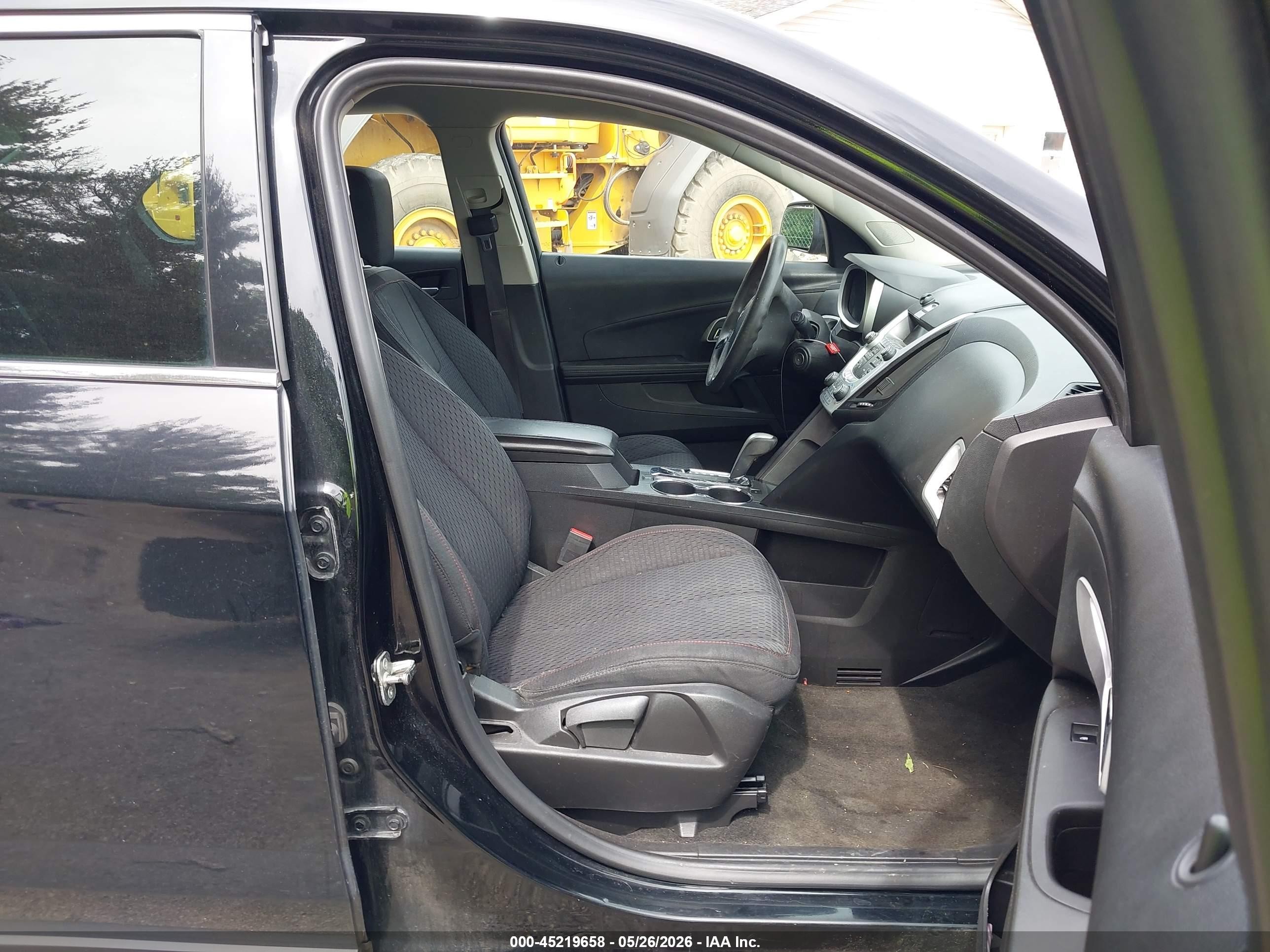 2015 Chevrolet Equinox Ls Black vin: 2GNALAEK7F1115274