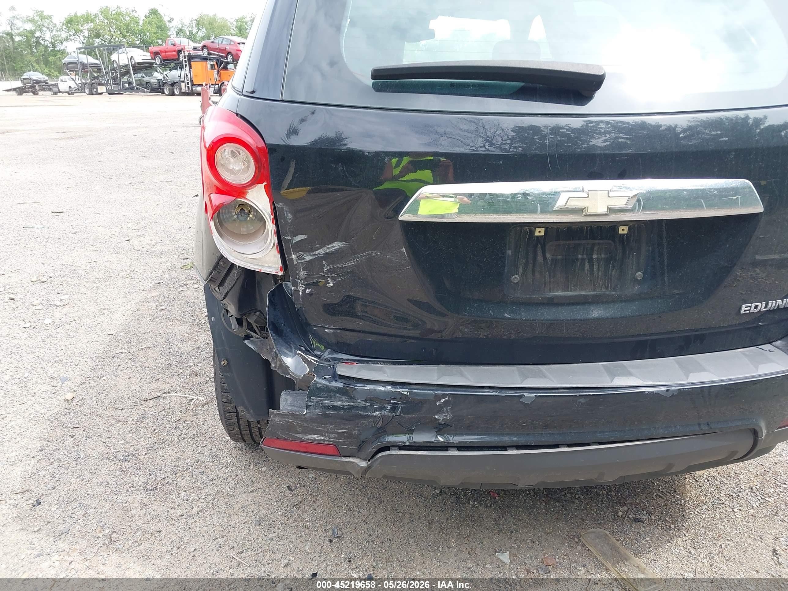 2015 Chevrolet Equinox Ls Black vin: 2GNALAEK7F1115274
