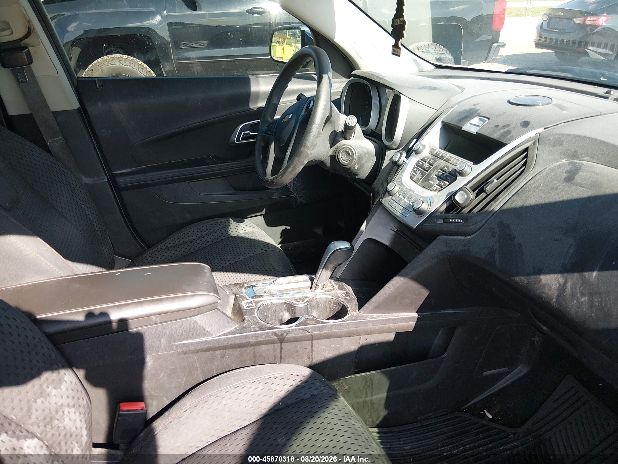2015 Chevrolet Equinox Ls White vin: 2GNALAEK7F1137999