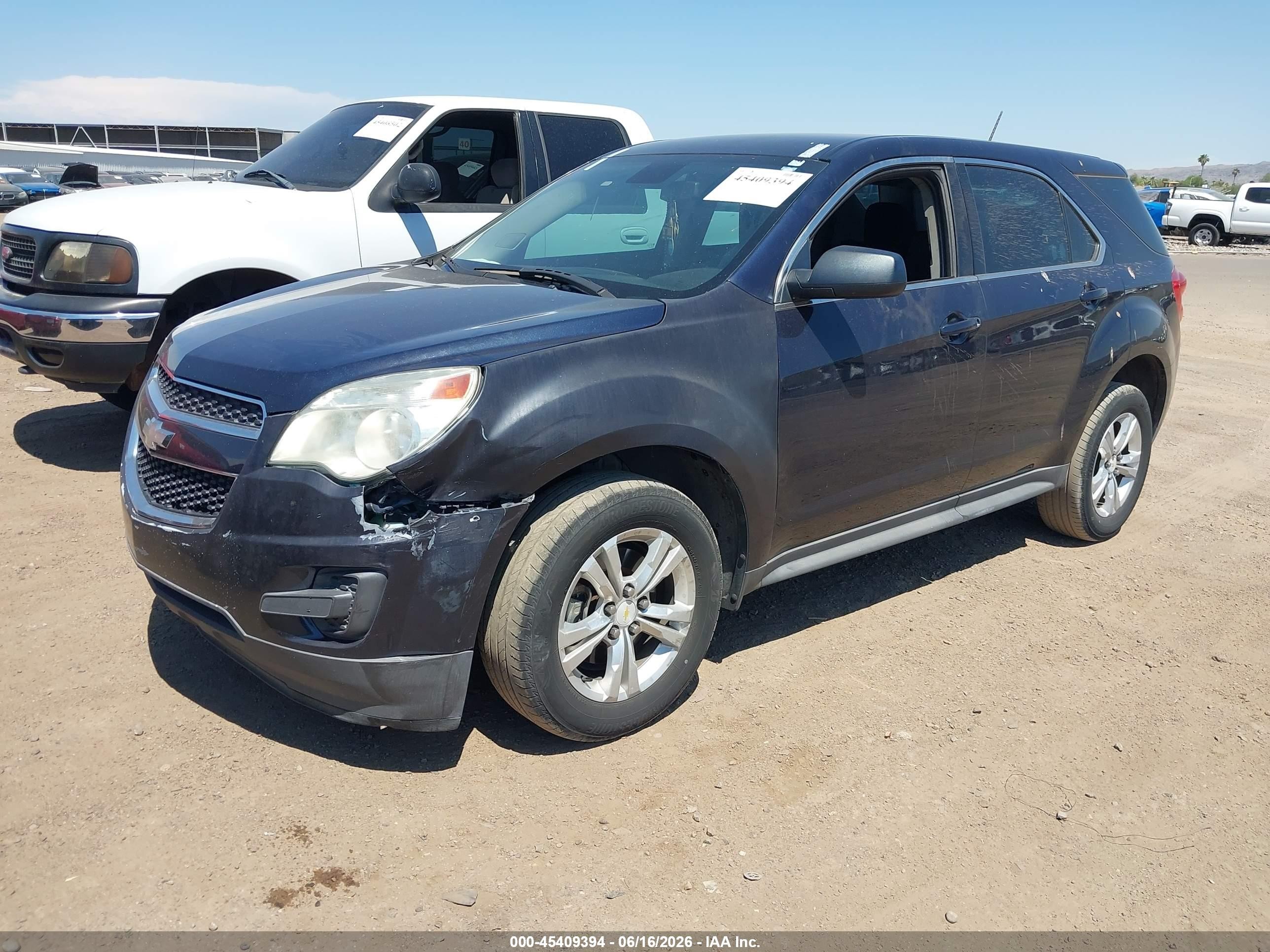 2015 Chevrolet Equinox Ls Blue vin: 2GNALAEK7F6132806