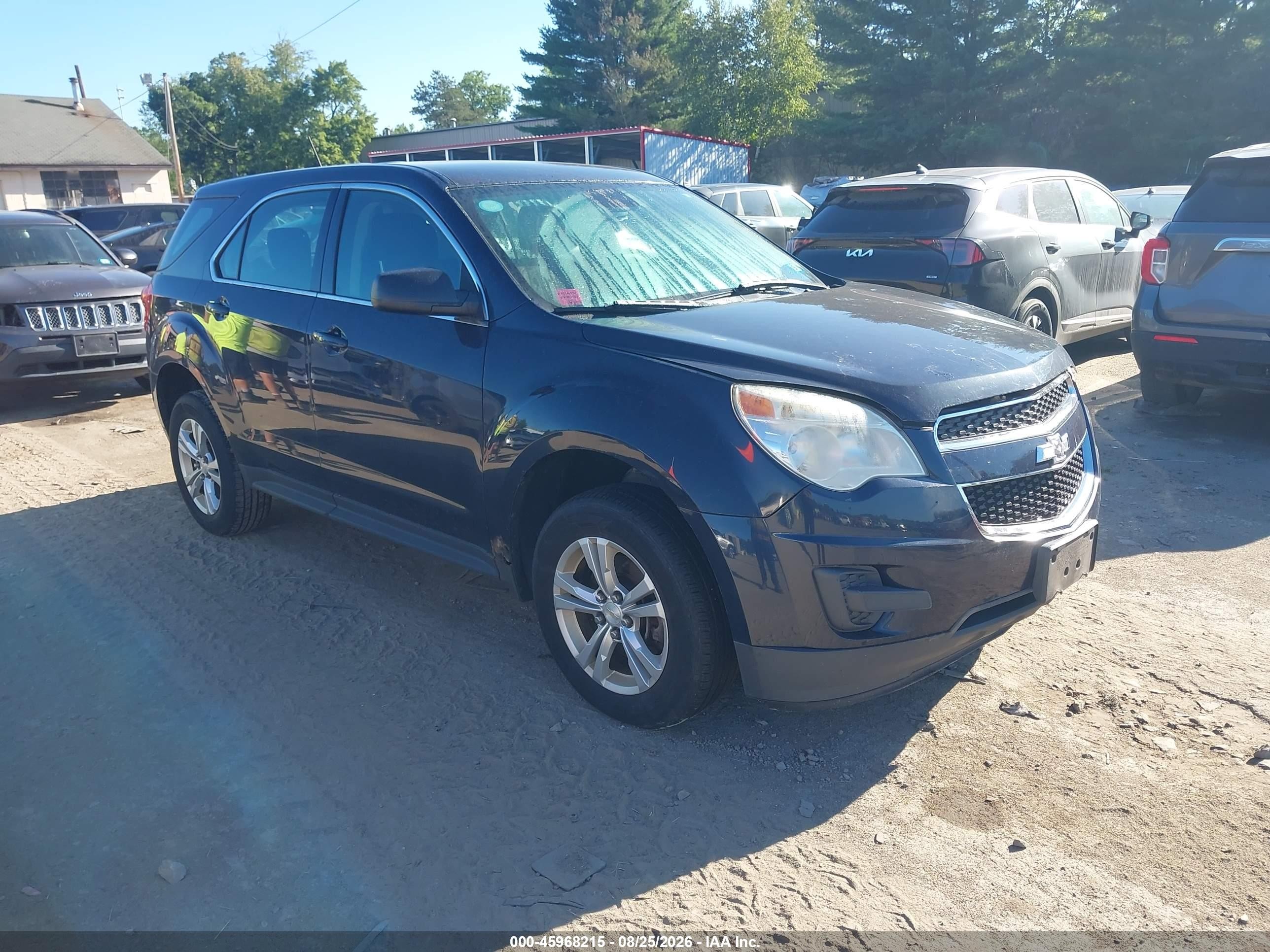 2015 Chevrolet Equinox Ls Черный vin: 2GNALAEK7F6133597