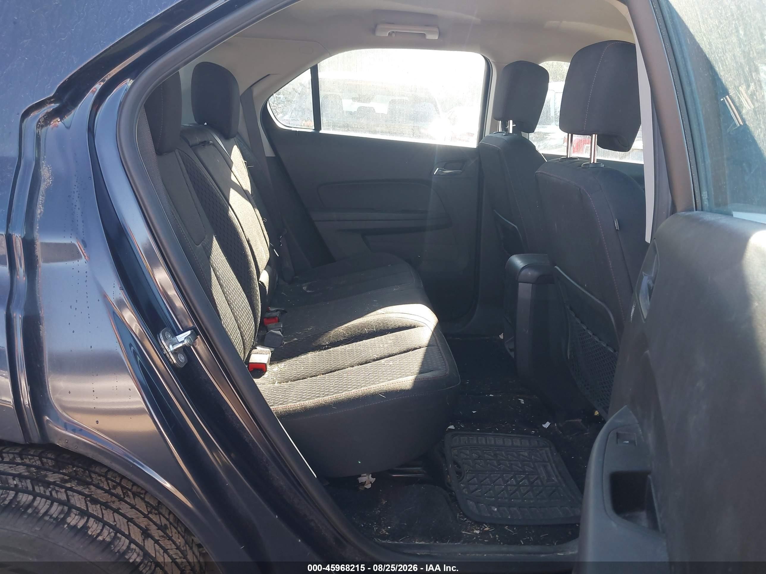 2015 Chevrolet Equinox Ls Черный vin: 2GNALAEK7F6133597