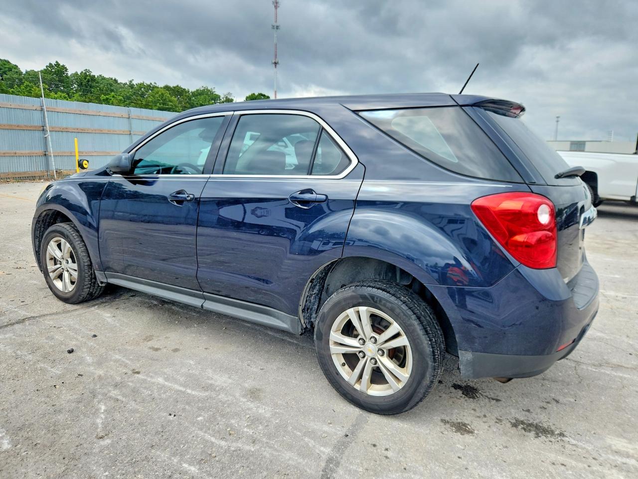 2015 Chevrolet Equinox Ls Blue vin: 2GNALAEK7F6161674