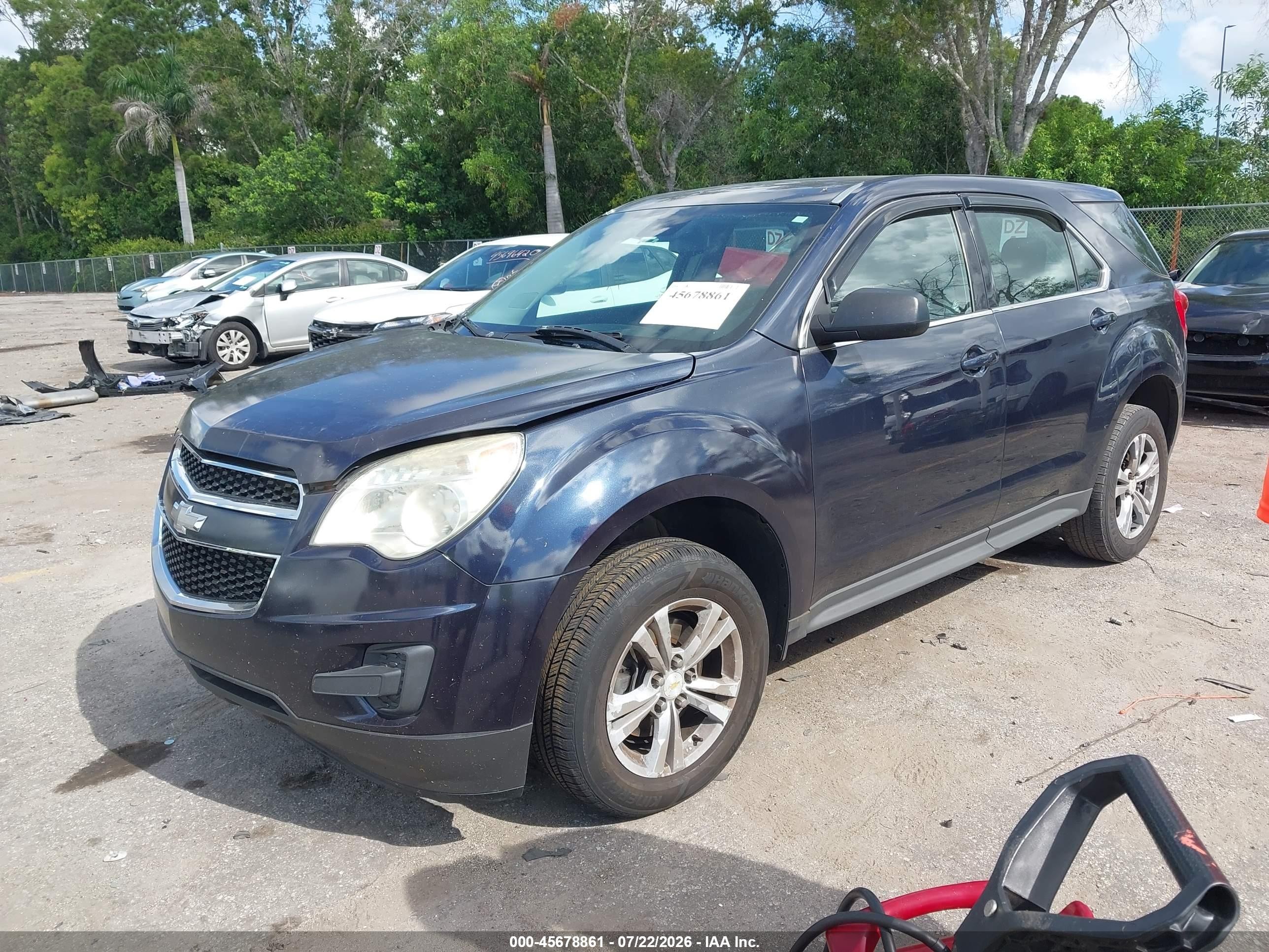 2015 Chevrolet Equinox Ls Black vin: 2GNALAEK7F6208217