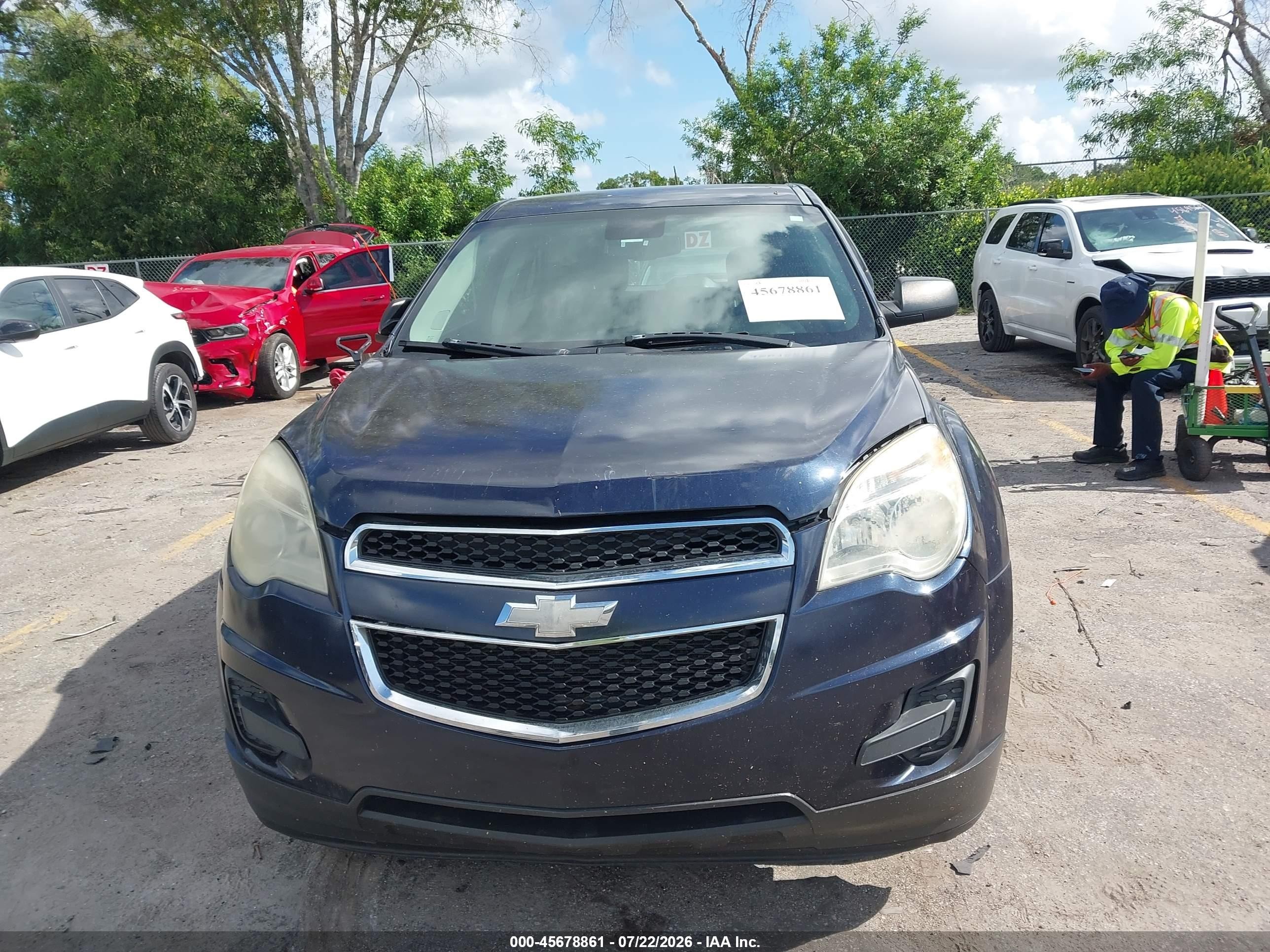2015 Chevrolet Equinox Ls Black vin: 2GNALAEK7F6208217