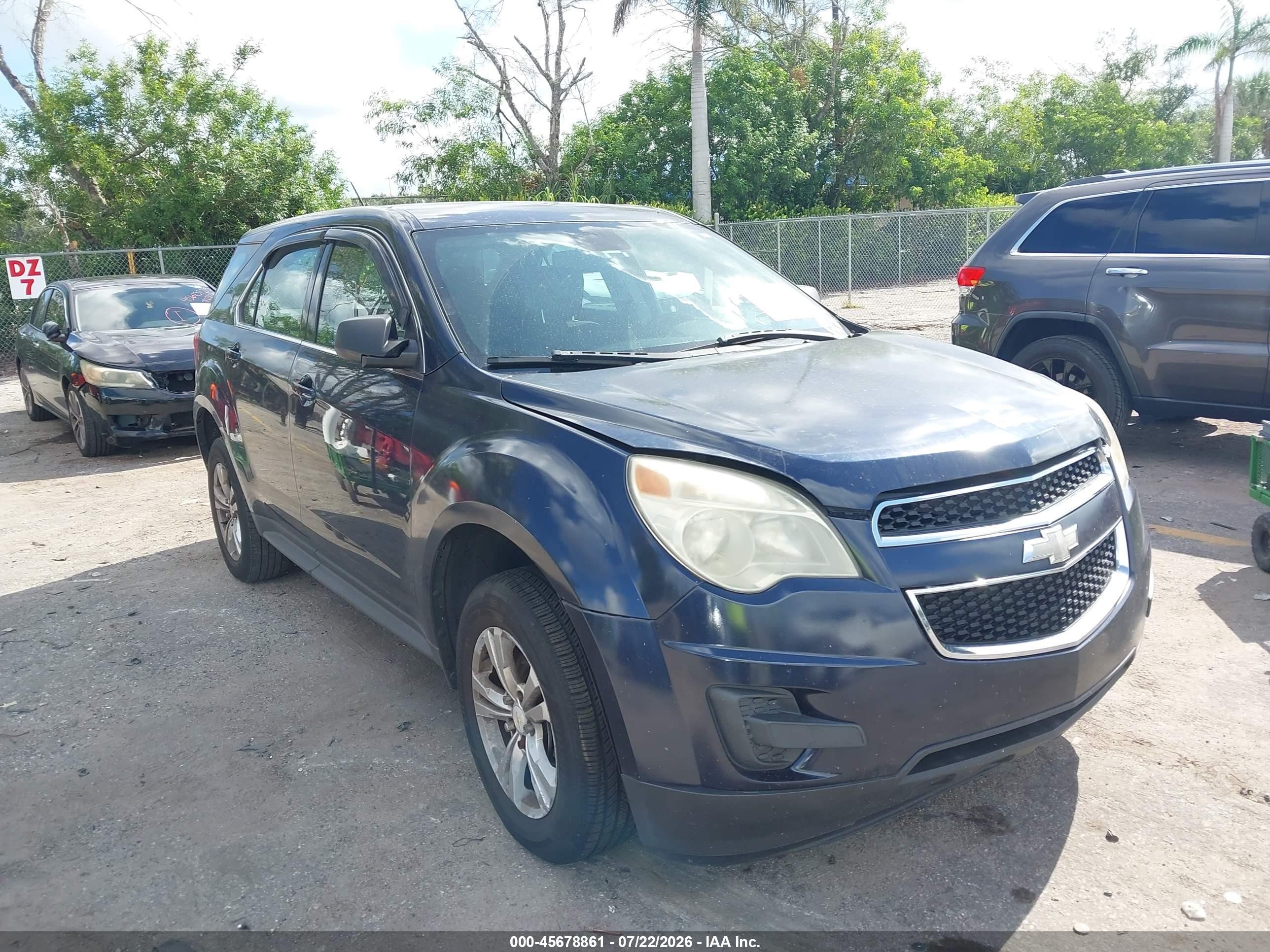 2015 Chevrolet Equinox Ls Black vin: 2GNALAEK7F6208217