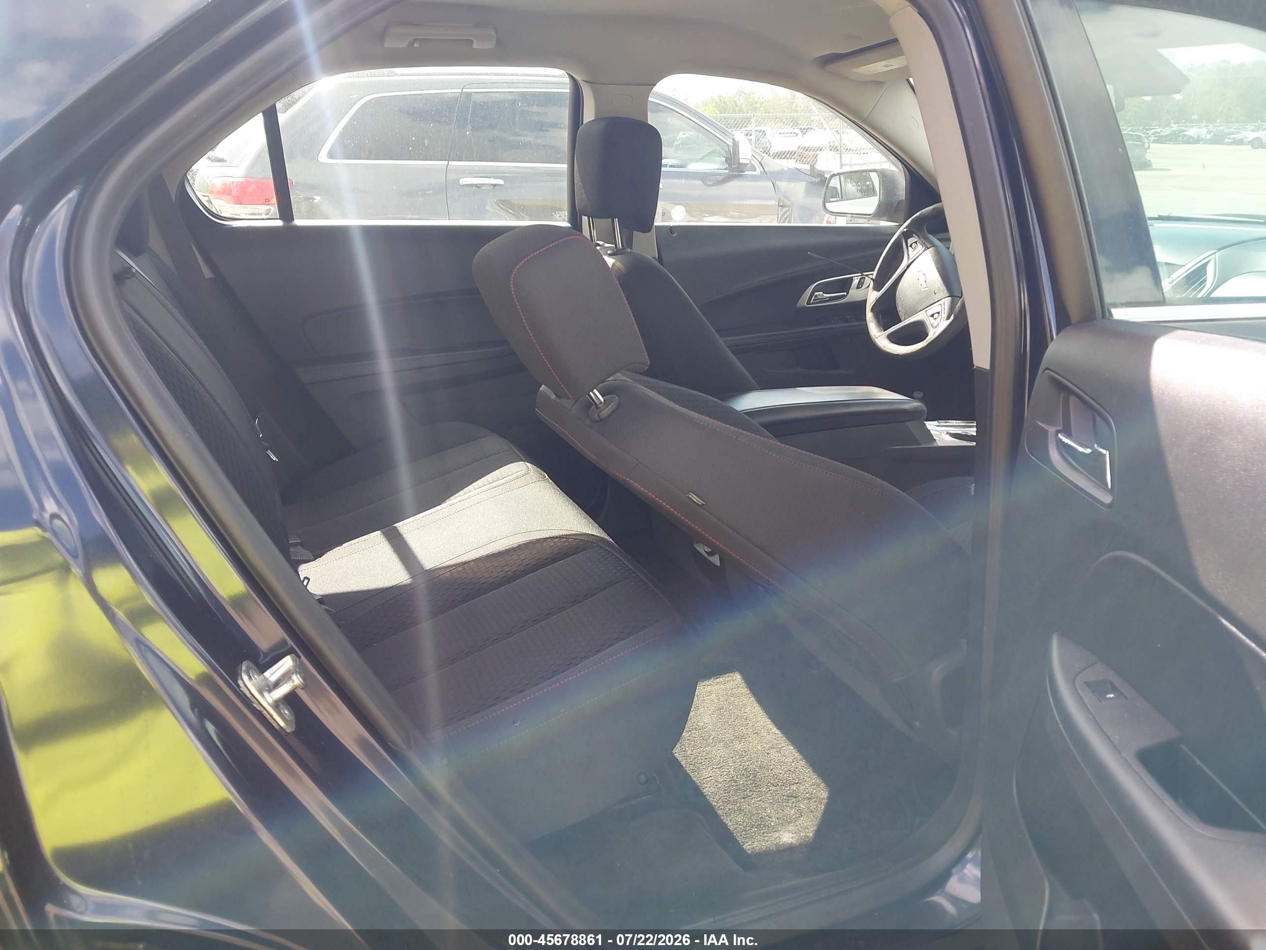 2015 Chevrolet Equinox Ls Black vin: 2GNALAEK7F6208217