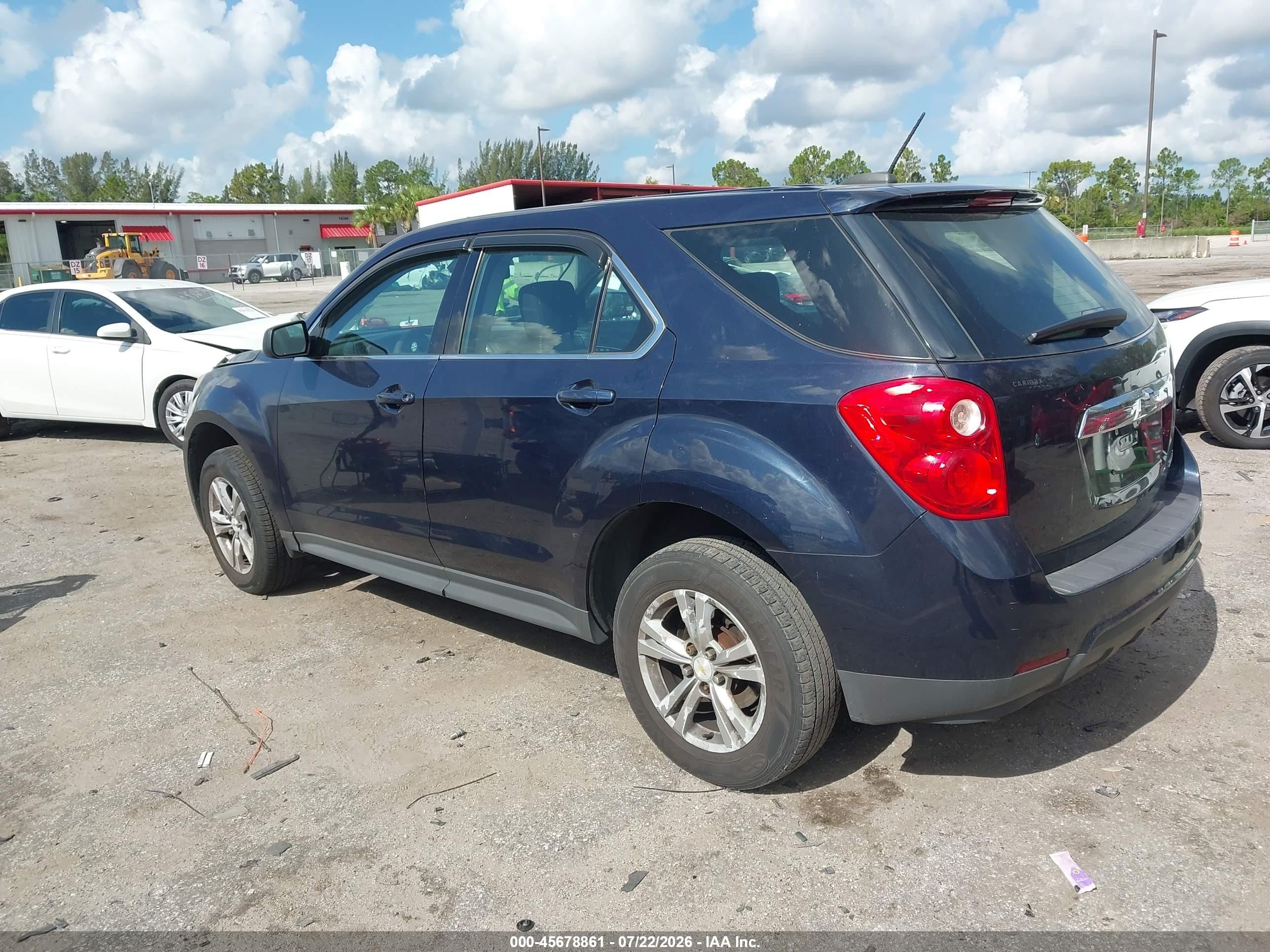 2015 Chevrolet Equinox Ls Black vin: 2GNALAEK7F6208217