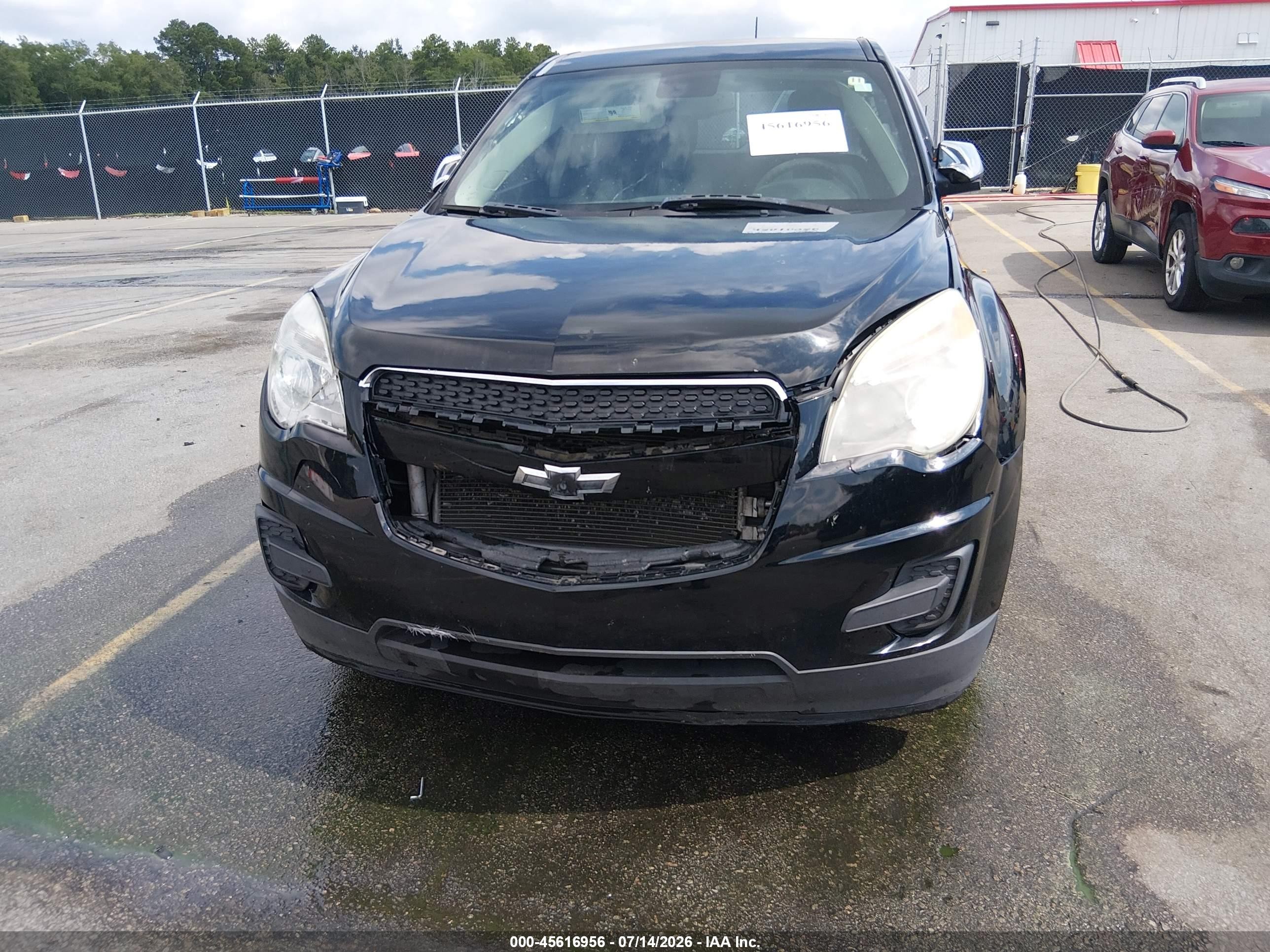 2014 Chevrolet Equinox Ls Black vin: 2GNALAEK8E1113306