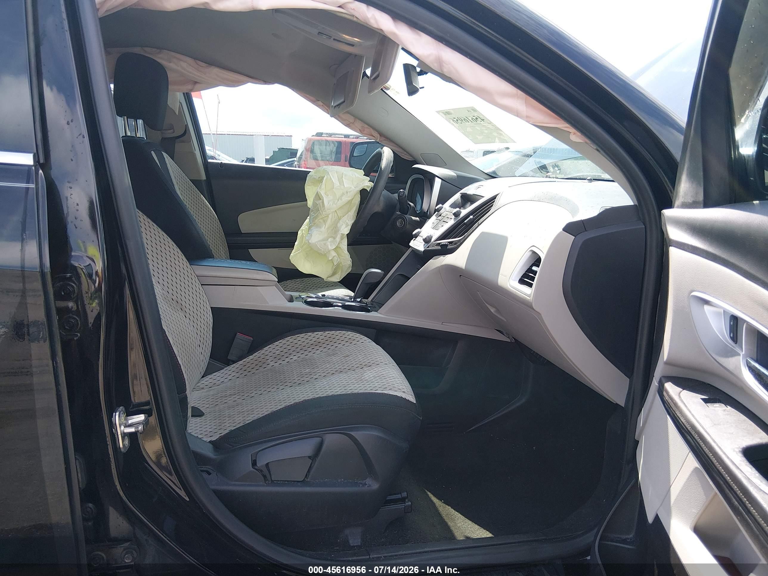 2014 Chevrolet Equinox Ls Black vin: 2GNALAEK8E1113306