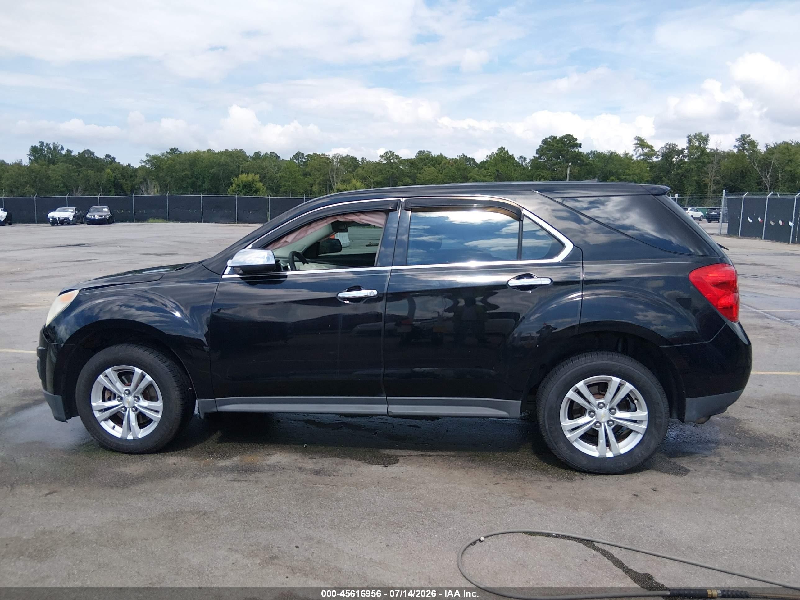 2014 Chevrolet Equinox Ls Black vin: 2GNALAEK8E1113306