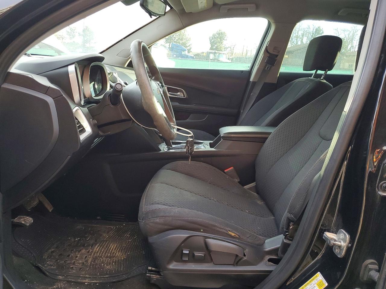 2014 Chevrolet Equinox Ls Black vin: 2GNALAEK8E1117209