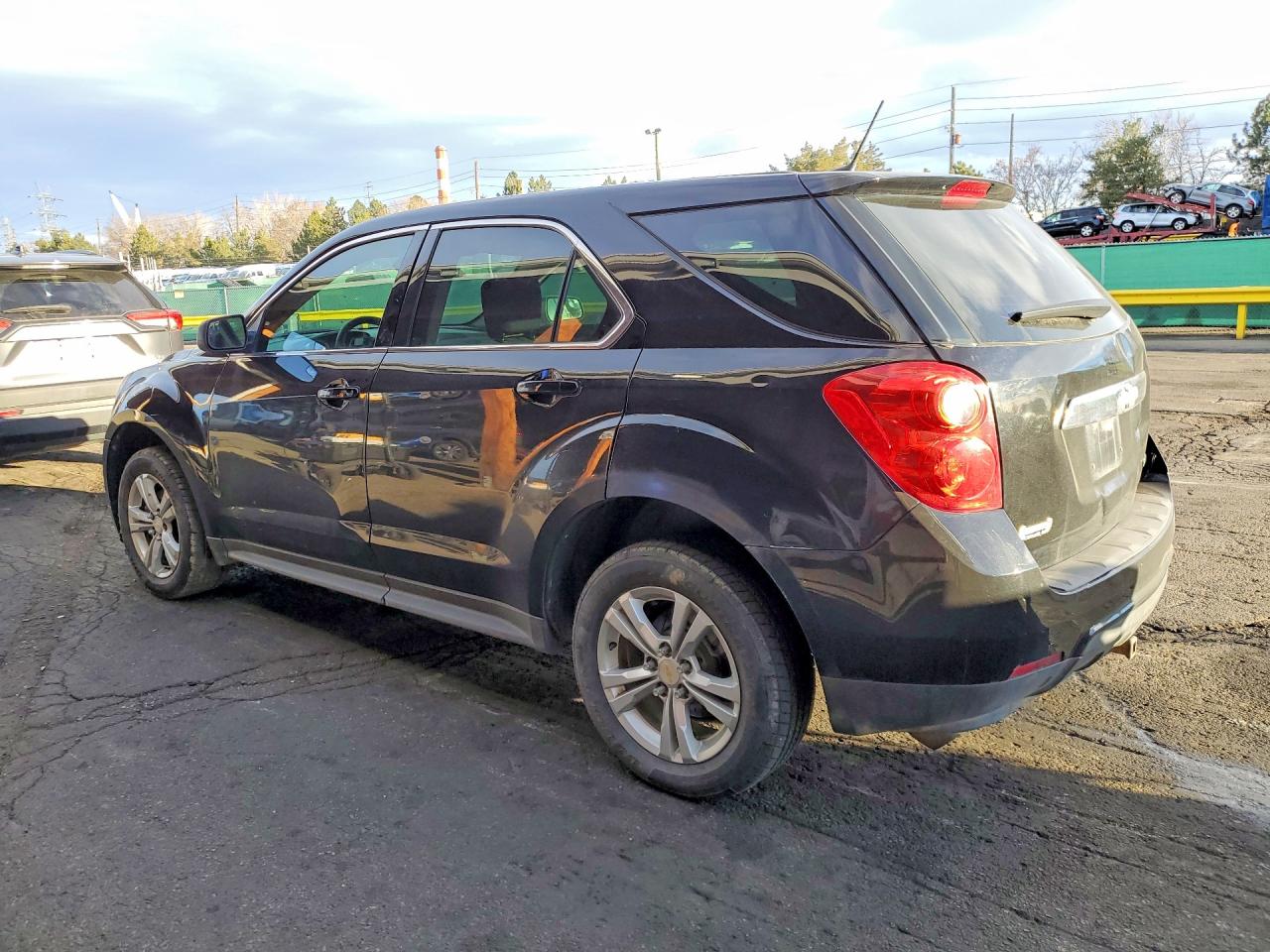 2014 Chevrolet Equinox Ls Black vin: 2GNALAEK8E1117209