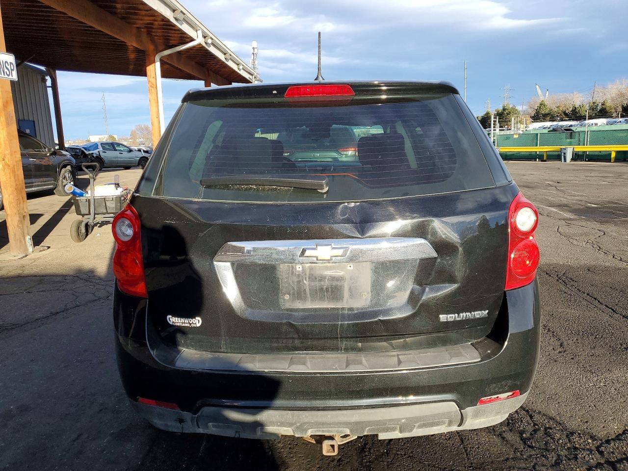 2014 Chevrolet Equinox Ls Black vin: 2GNALAEK8E1117209