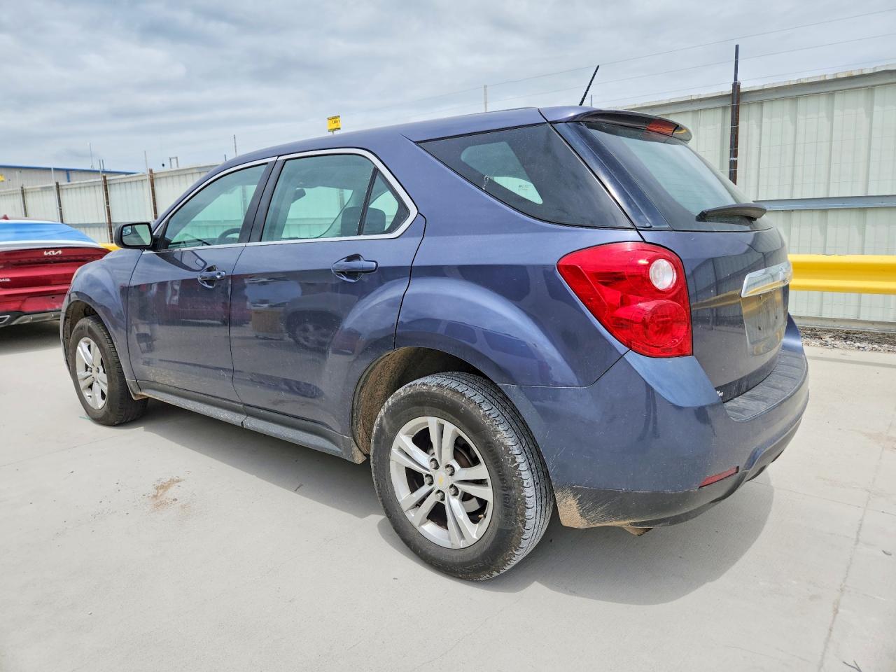 2014 Chevrolet Equinox Ls Blue vin: 2GNALAEK8E6105788