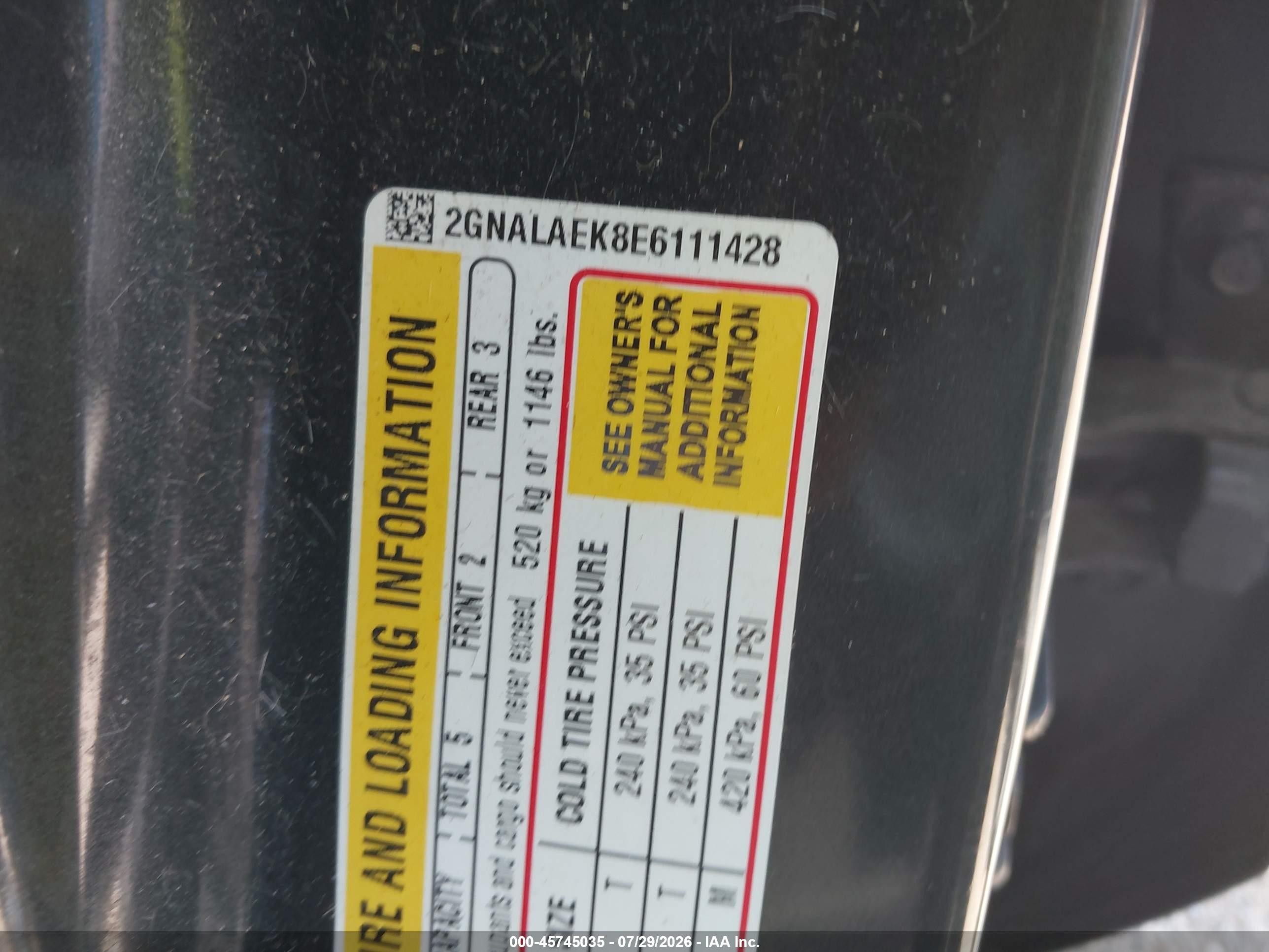 2014 Chevrolet Equinox Ls Gray vin: 2GNALAEK8E6111428