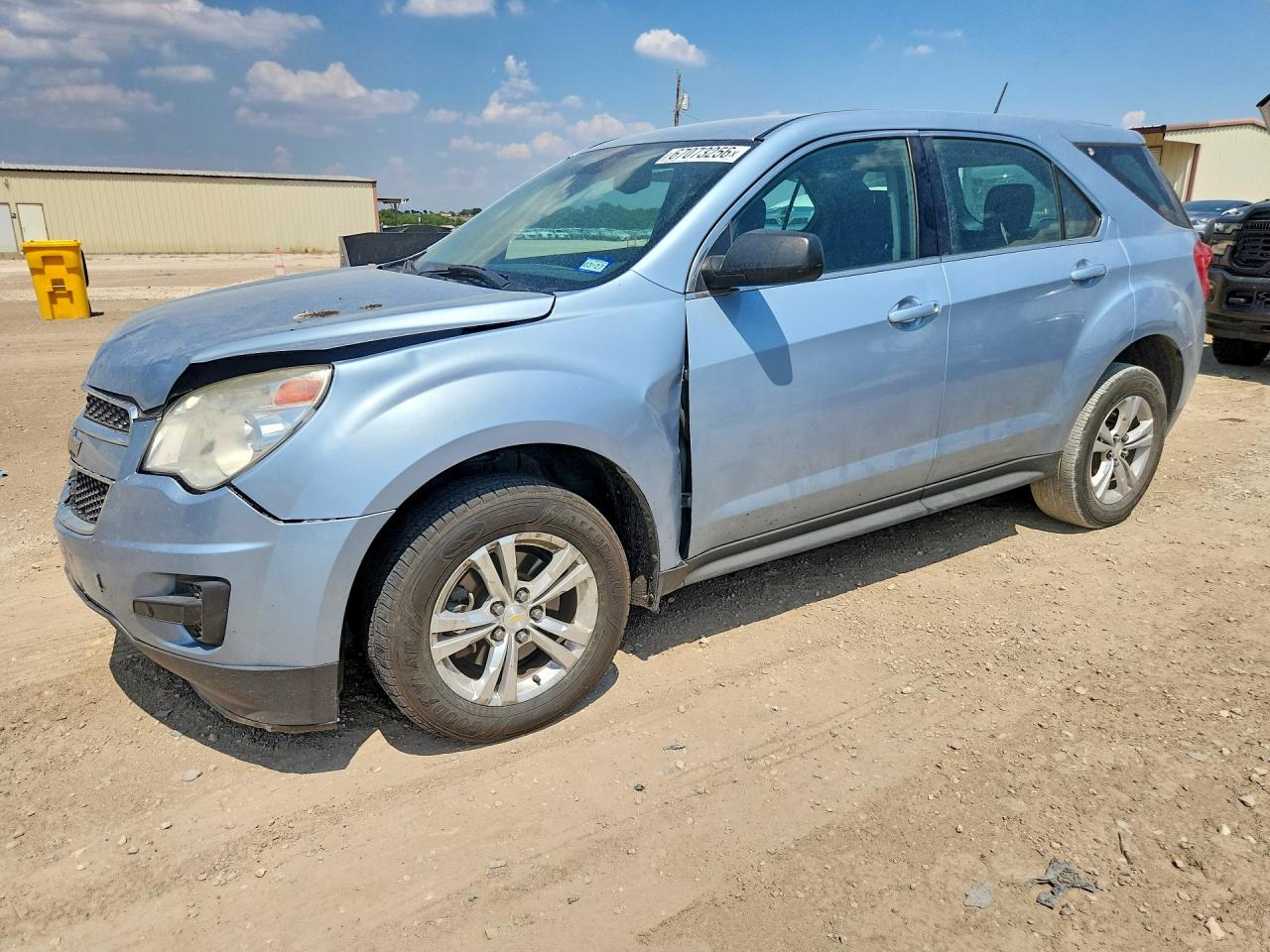2014 Chevrolet Equinox Ls Blue vin: 2GNALAEK8E6116726