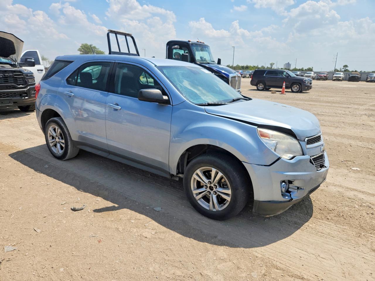 2014 Chevrolet Equinox Ls Blue vin: 2GNALAEK8E6116726