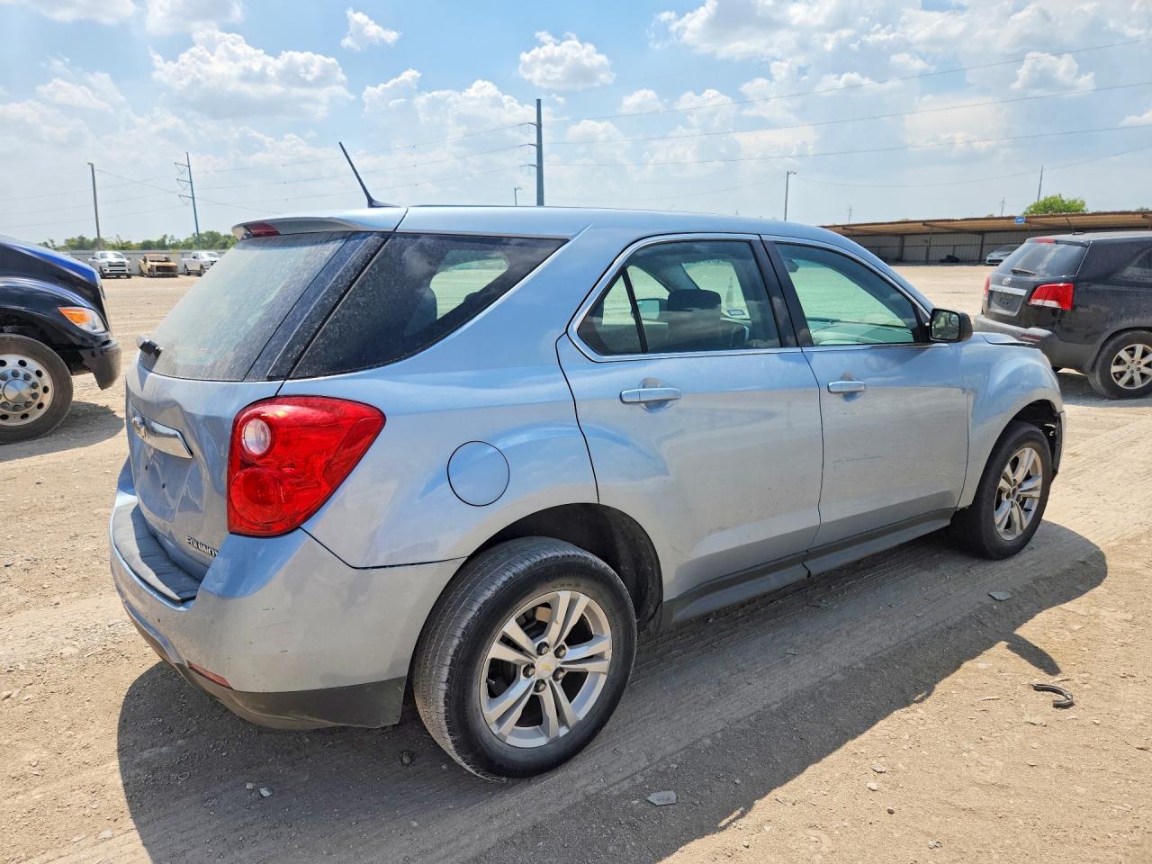2014 Chevrolet Equinox Ls Blue vin: 2GNALAEK8E6116726