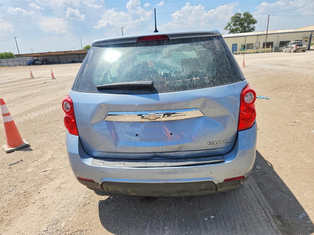 2014 Chevrolet Equinox Ls Blue vin: 2GNALAEK8E6116726