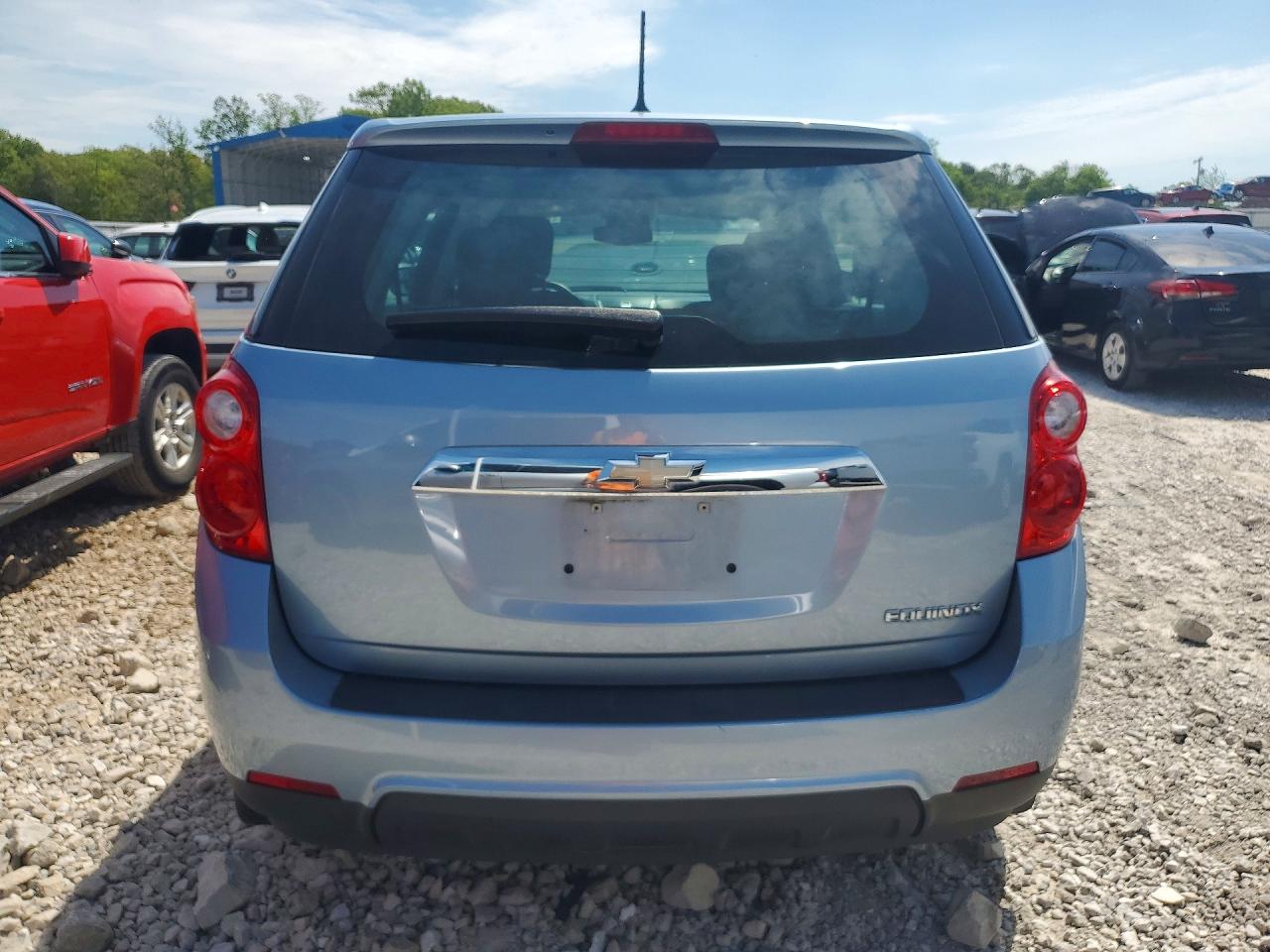 2014 Chevrolet Equinox Ls Blue vin: 2GNALAEK8E6137513