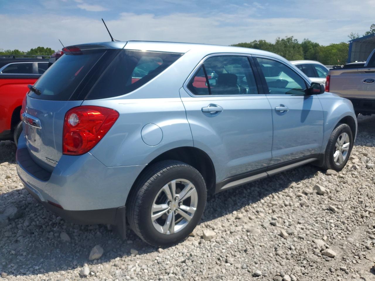 2014 Chevrolet Equinox Ls Blue vin: 2GNALAEK8E6137513