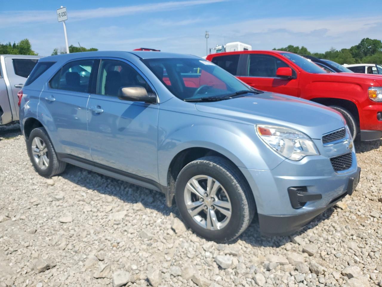 2014 Chevrolet Equinox Ls Blue vin: 2GNALAEK8E6137513