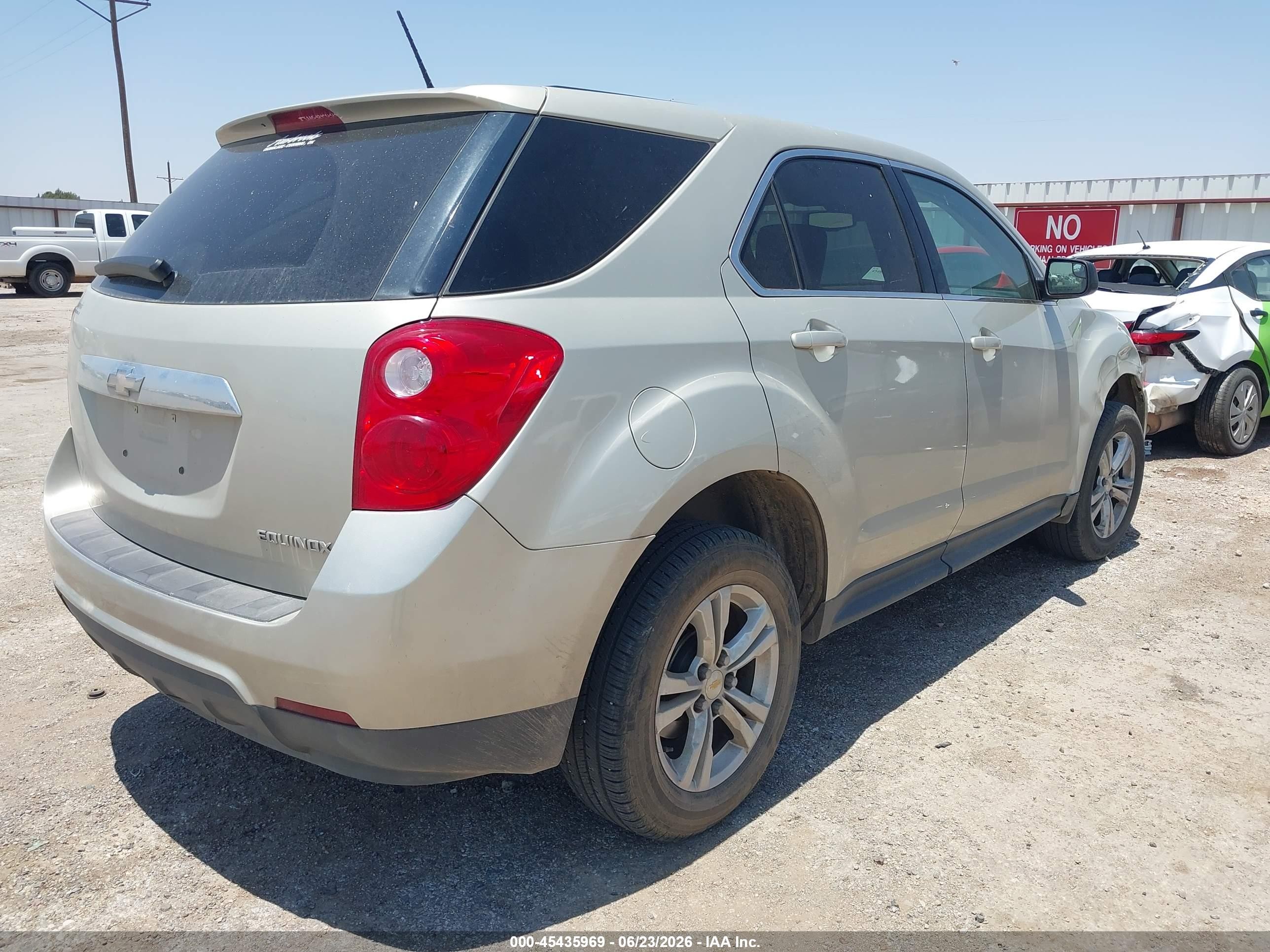 2014 Chevrolet Equinox Ls Gold vin: 2GNALAEK8E6191815
