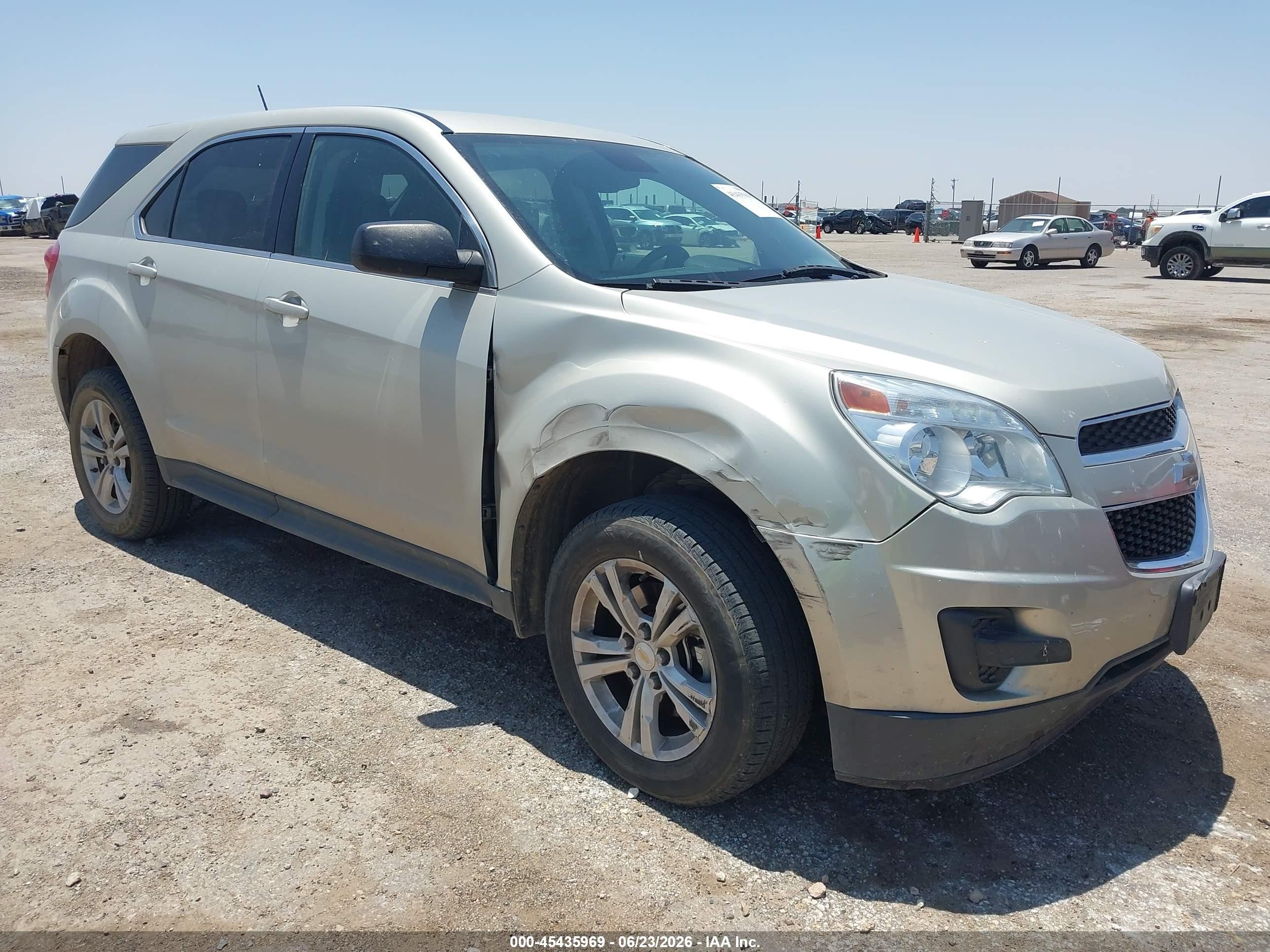 2014 Chevrolet Equinox Ls Gold vin: 2GNALAEK8E6191815