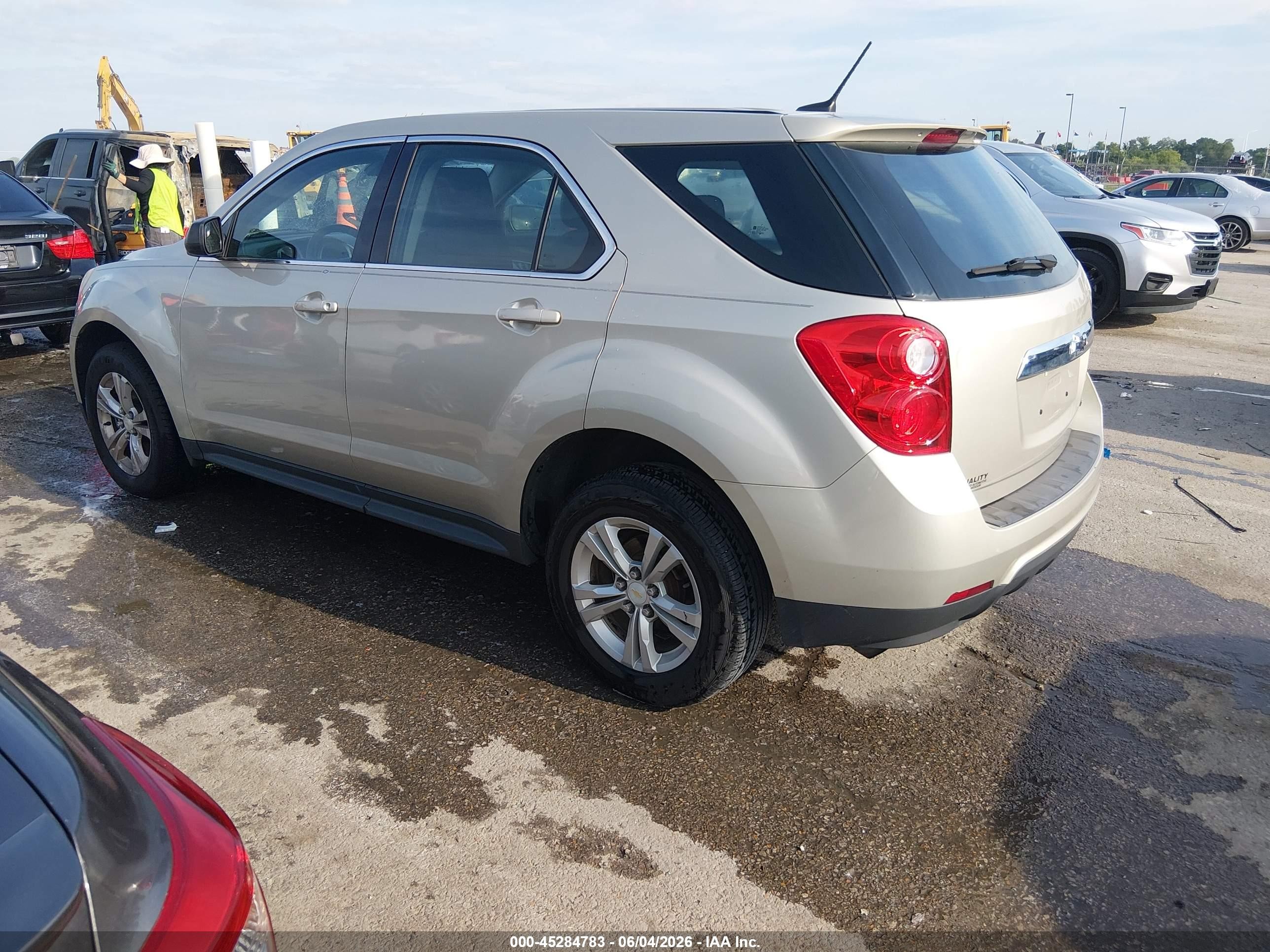 2014 Chevrolet Equinox Ls Silver vin: 2GNALAEK8E6231732
