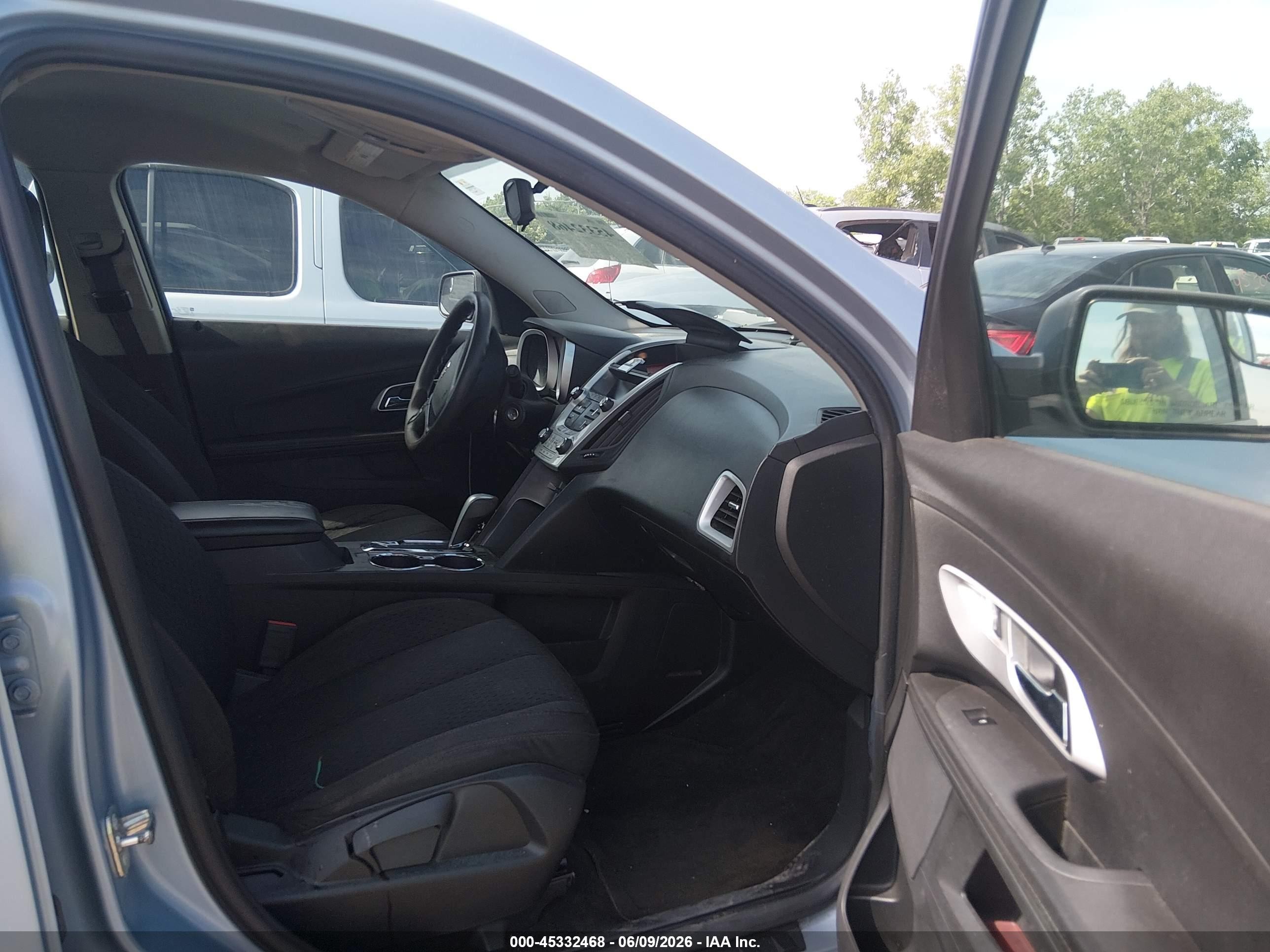 2014 Chevrolet Equinox Ls Light Blue vin: 2GNALAEK8E6232833