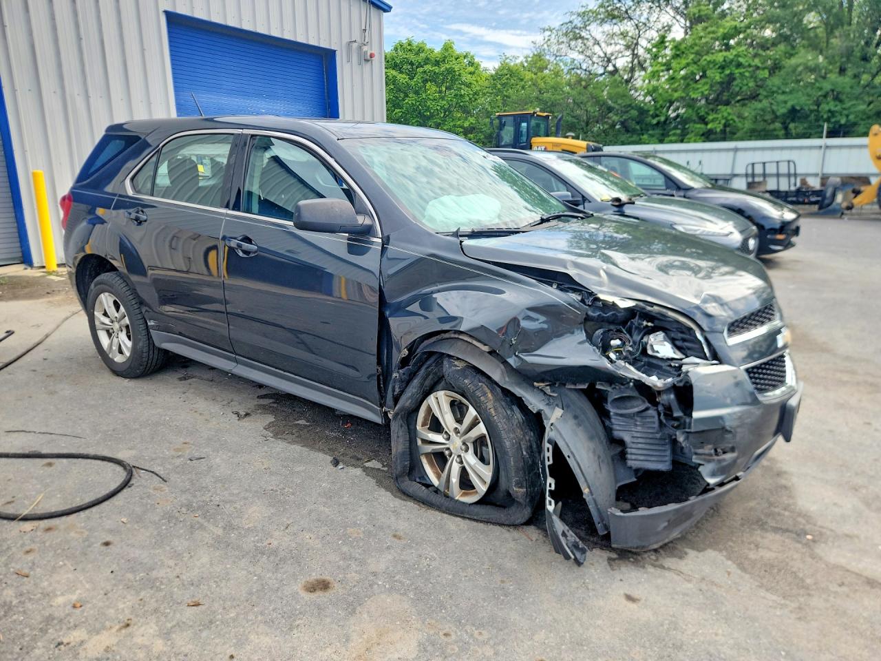 2014 Chevrolet Equinox Ls Gray vin: 2GNALAEK8E6233397