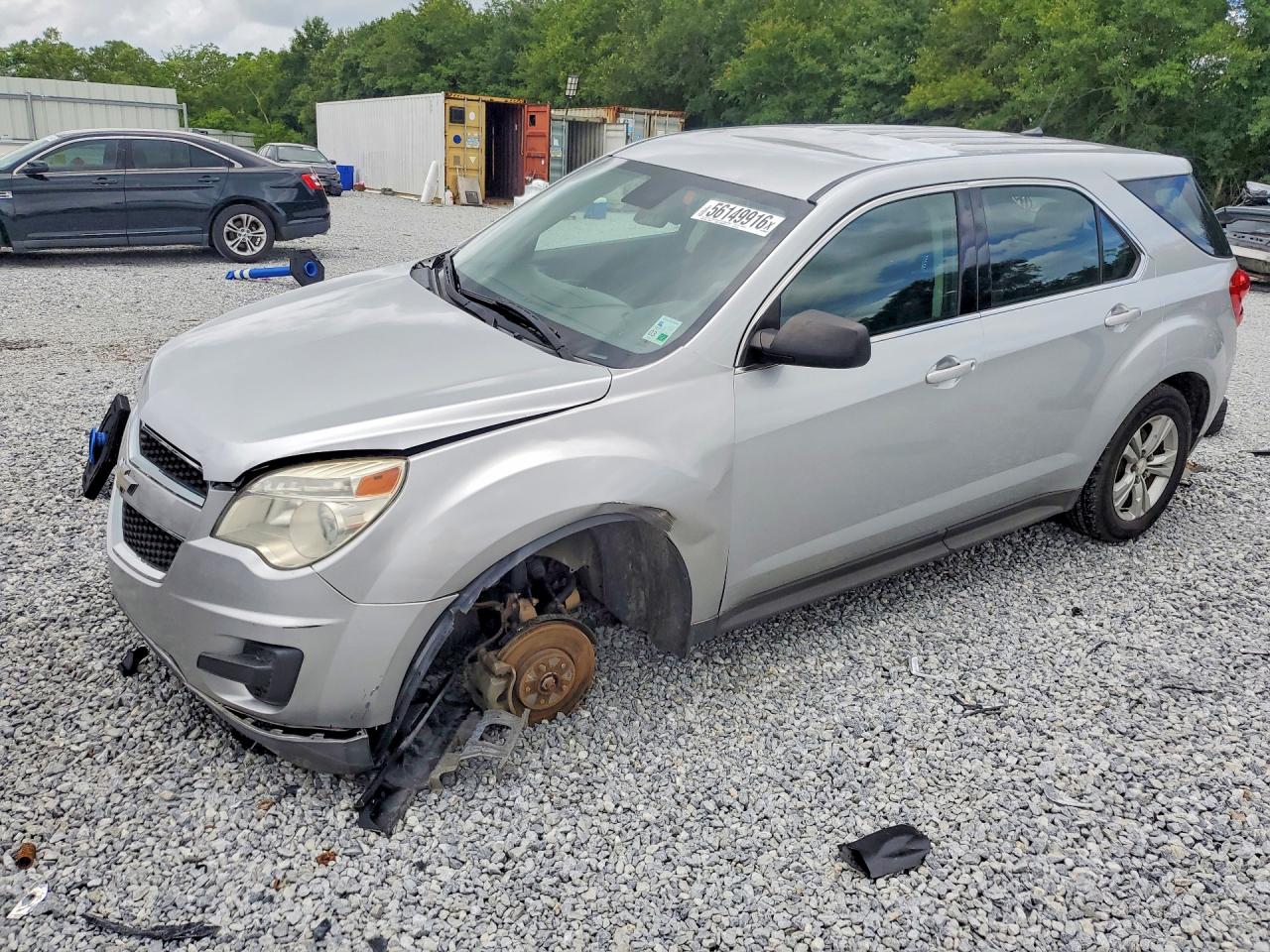 2014 Chevrolet Equinox Silver vin: 2GNALAEK8E6241127