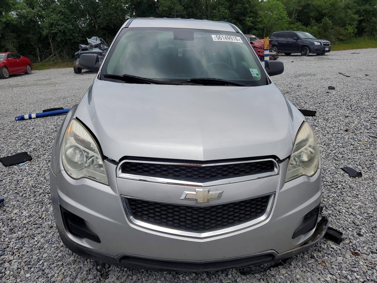 2014 Chevrolet Equinox Silver vin: 2GNALAEK8E6241127