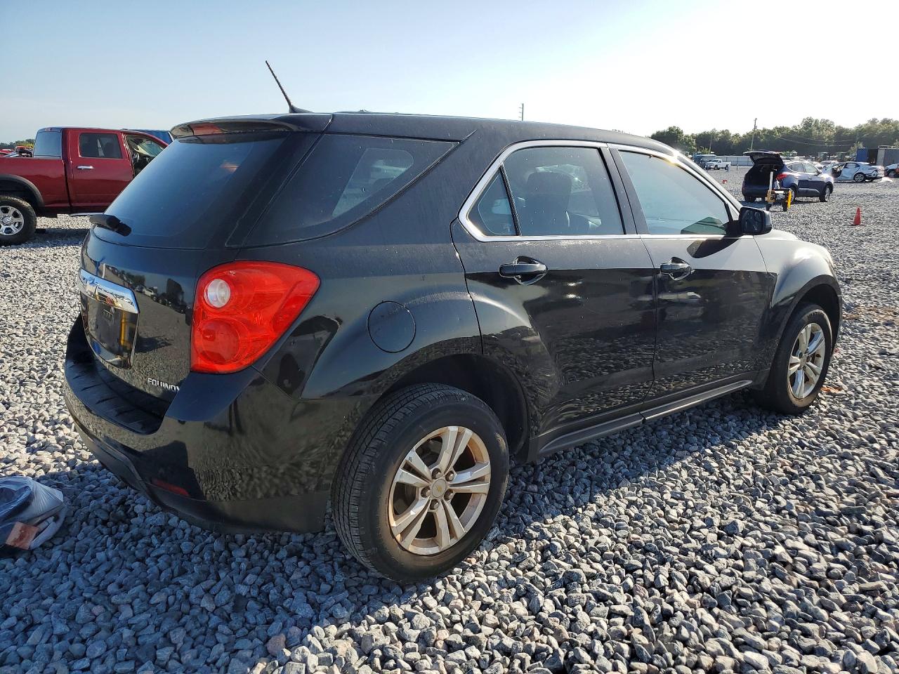 2014 Chevrolet Equinox Ls Black vin: 2GNALAEK8E6258610