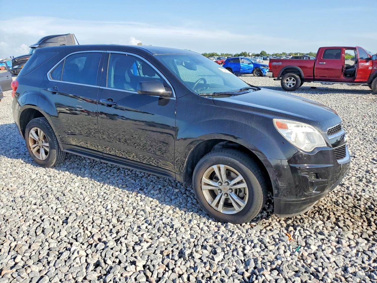2014 Chevrolet Equinox Ls Black vin: 2GNALAEK8E6258610