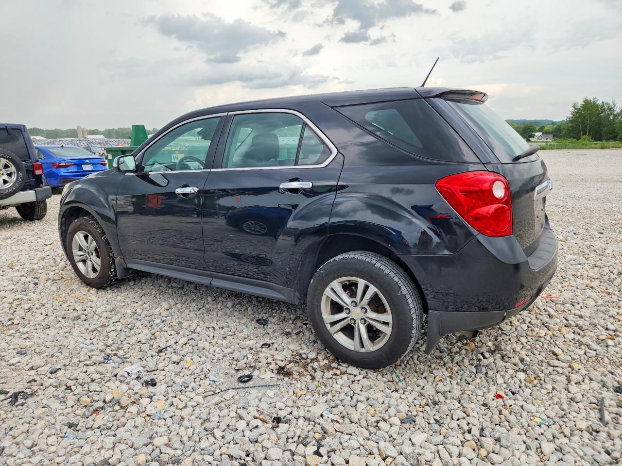 2014 Chevrolet Equinox Ls Black vin: 2GNALAEK8E6292577