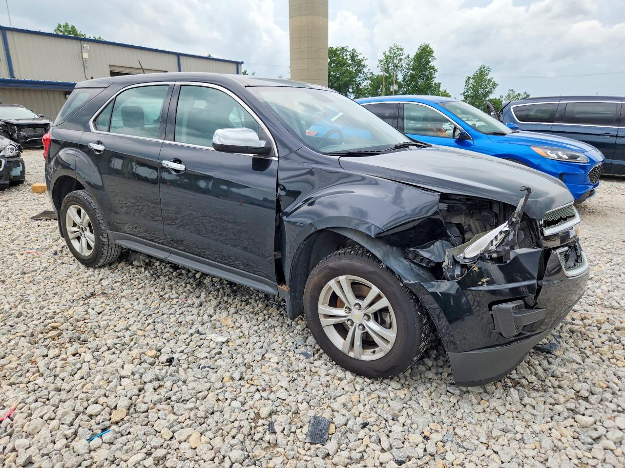 2014 Chevrolet Equinox Ls Black vin: 2GNALAEK8E6292577