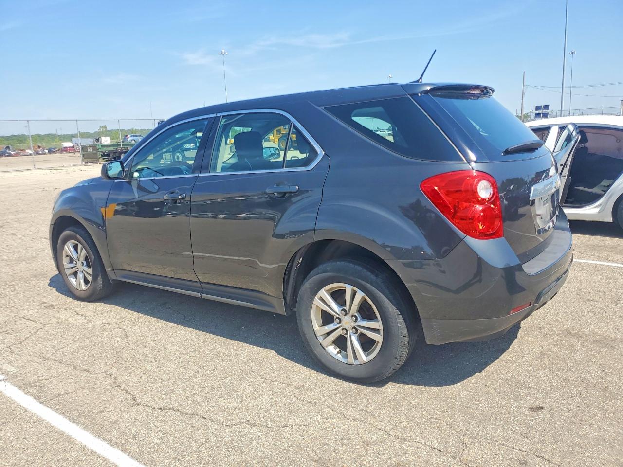 2014 Chevrolet Equinox Ls Black vin: 2GNALAEK8E6323035