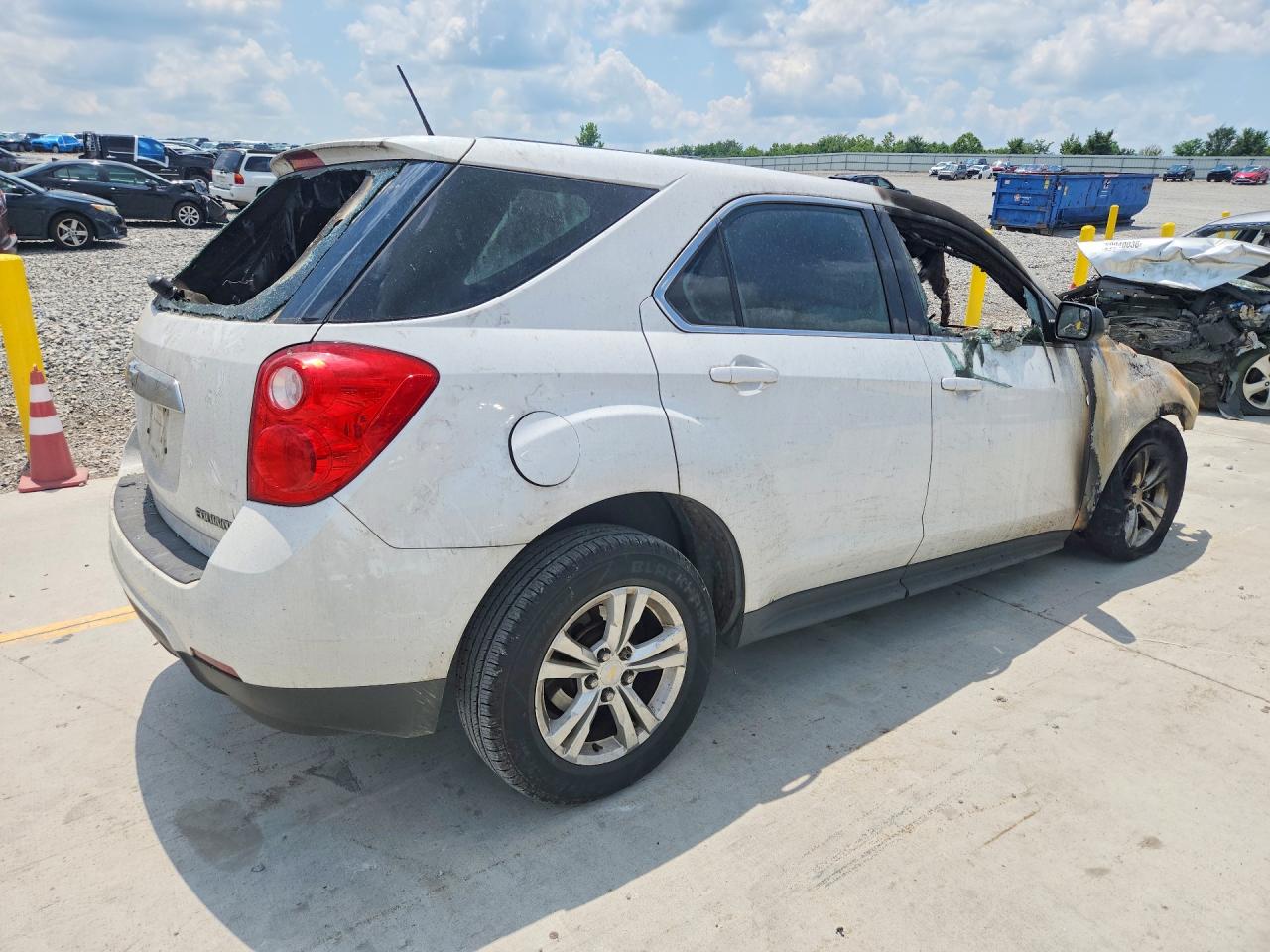 2014 Chevrolet Equinox Ls Белый vin: 2GNALAEK8E6341521