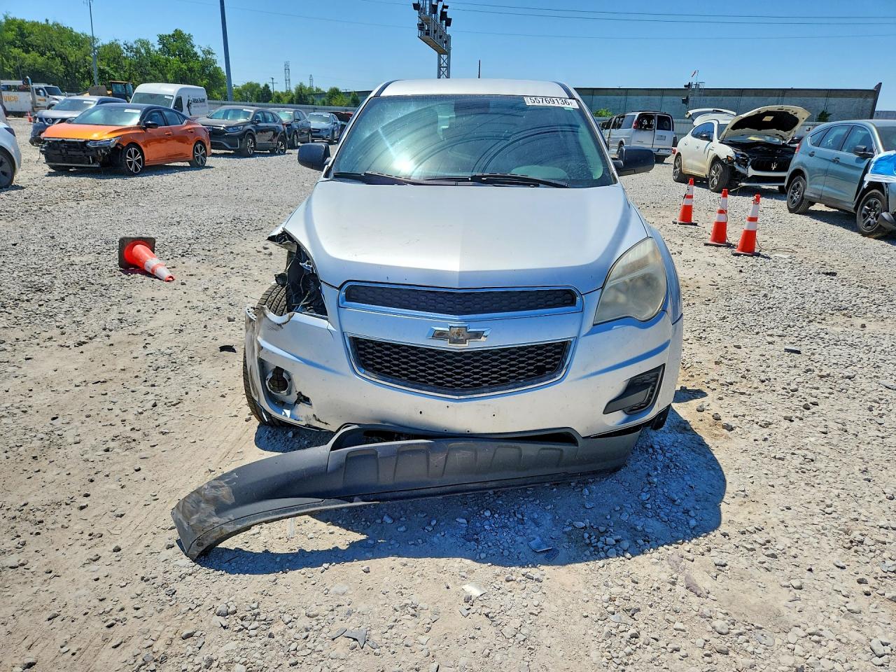 2014 Chevrolet Equinox Ls Silver vin: 2GNALAEK8E6381789