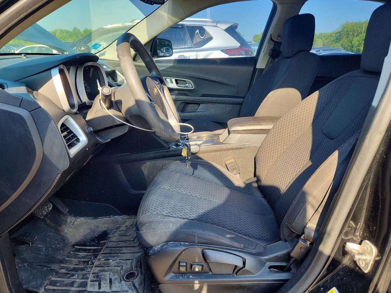 2015 Chevrolet Equinox Ls Black vin: 2GNALAEK8F1101948