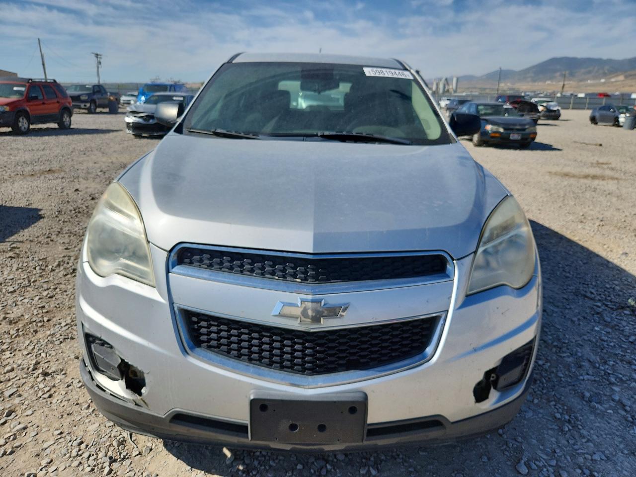 2015 Chevrolet Equinox Ls Silver vin: 2GNALAEK8F1133332