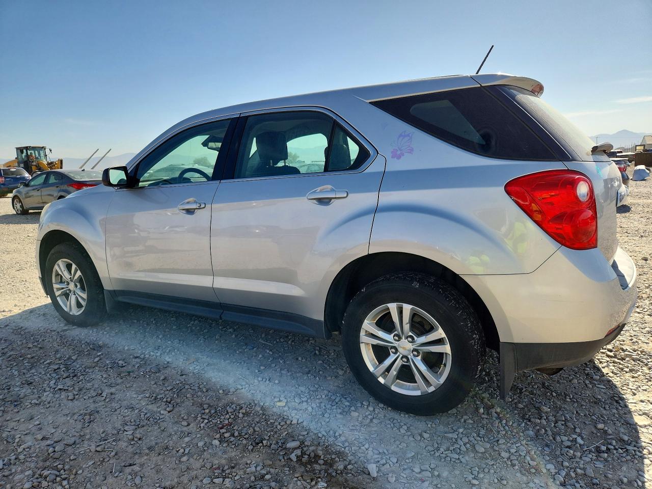 2015 Chevrolet Equinox Ls Silver vin: 2GNALAEK8F1133332