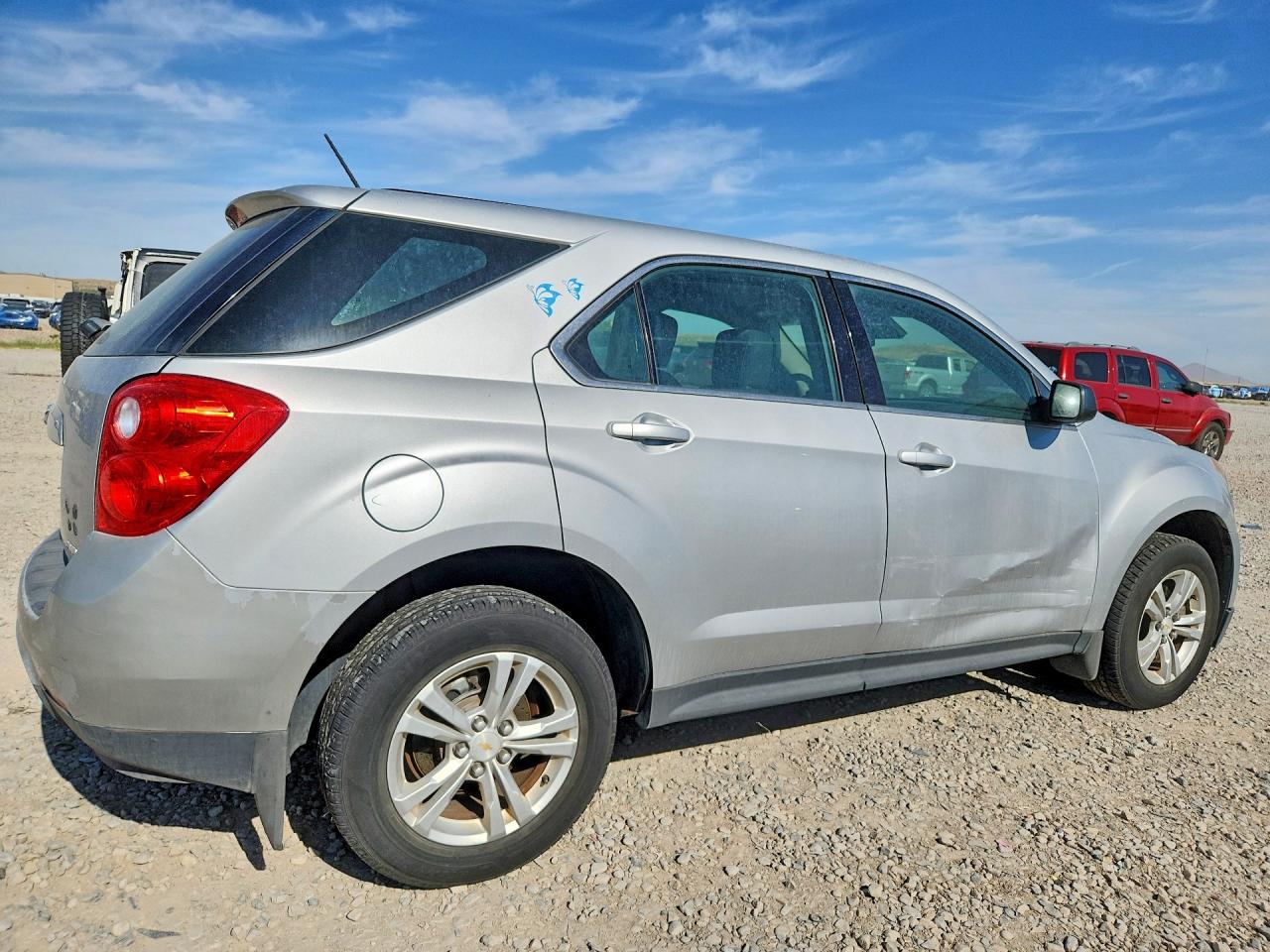 2015 Chevrolet Equinox Ls Silver vin: 2GNALAEK8F1133332