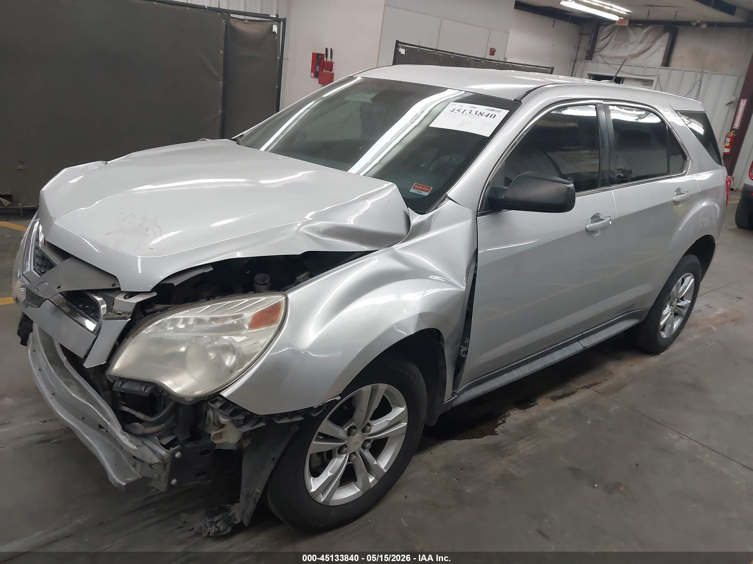 2015 Chevrolet Equinox Ls Серый vin: 2GNALAEK8F1166332