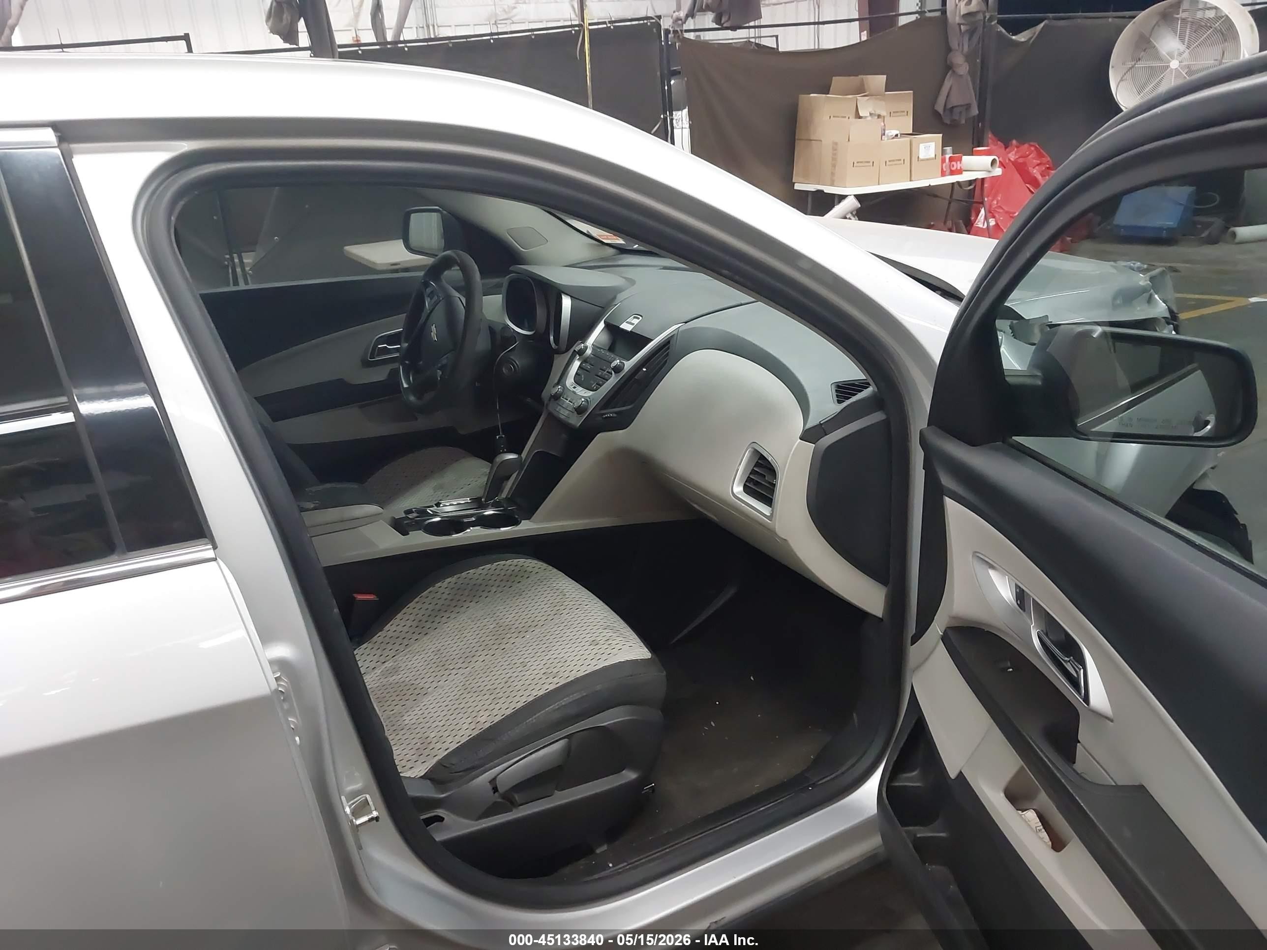 2015 Chevrolet Equinox Ls Серый vin: 2GNALAEK8F1166332